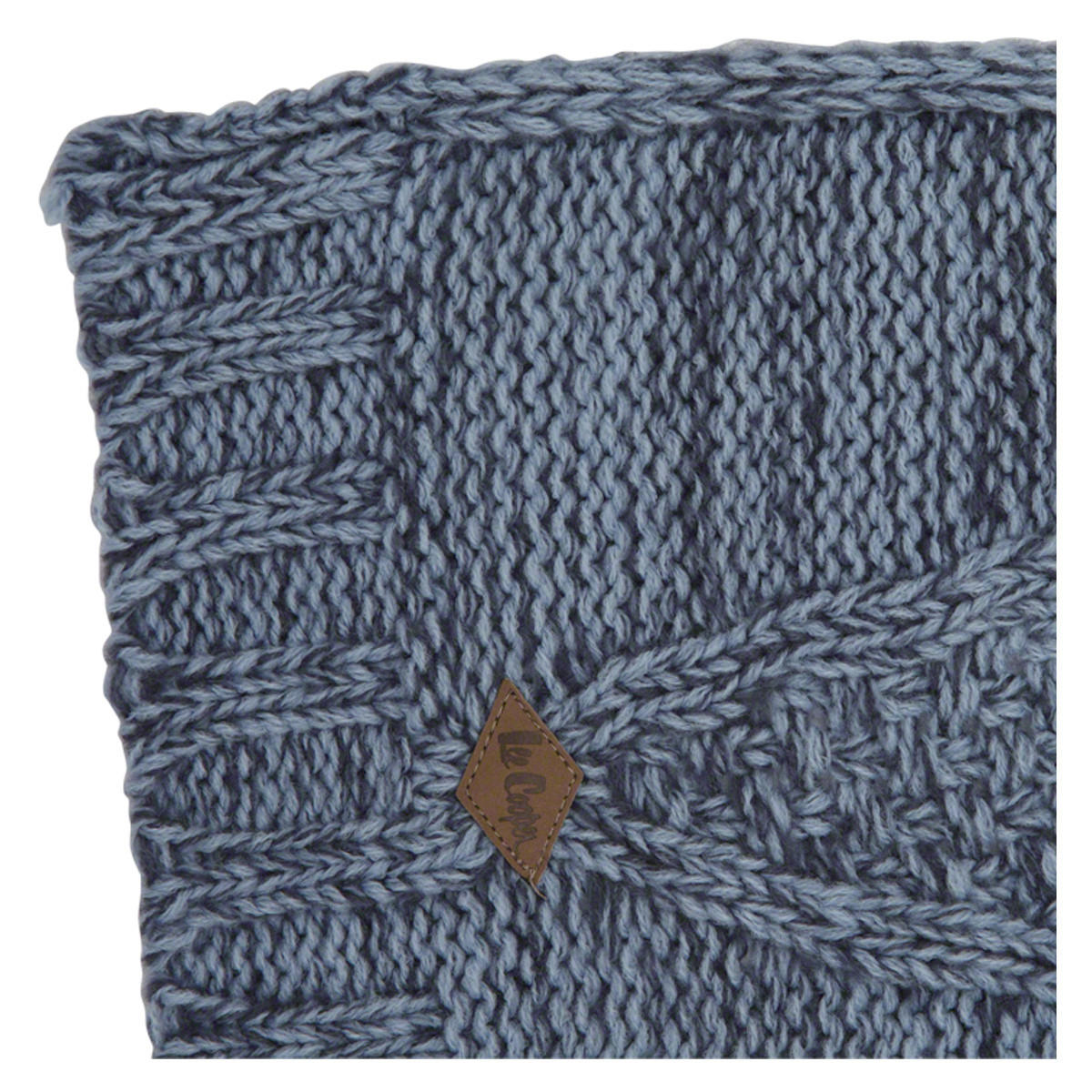 Lee Cooper Textured Muffler-men-scarvesandgloves-image-1