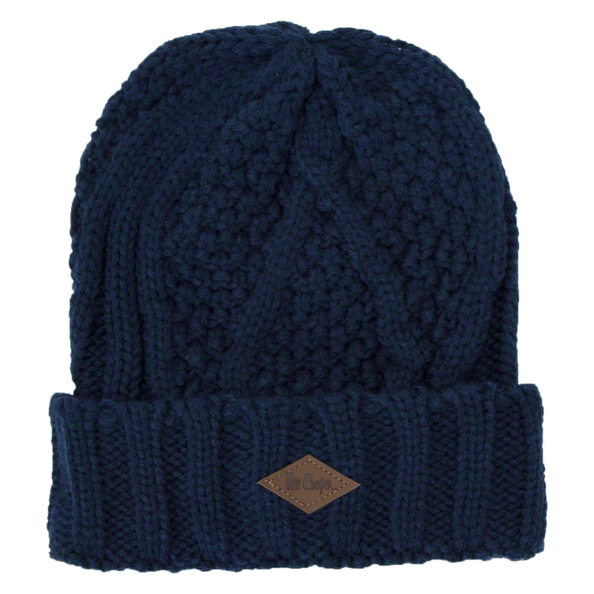 Lee Cooper Solid Colour Beanie Cap-men-caps-image-2