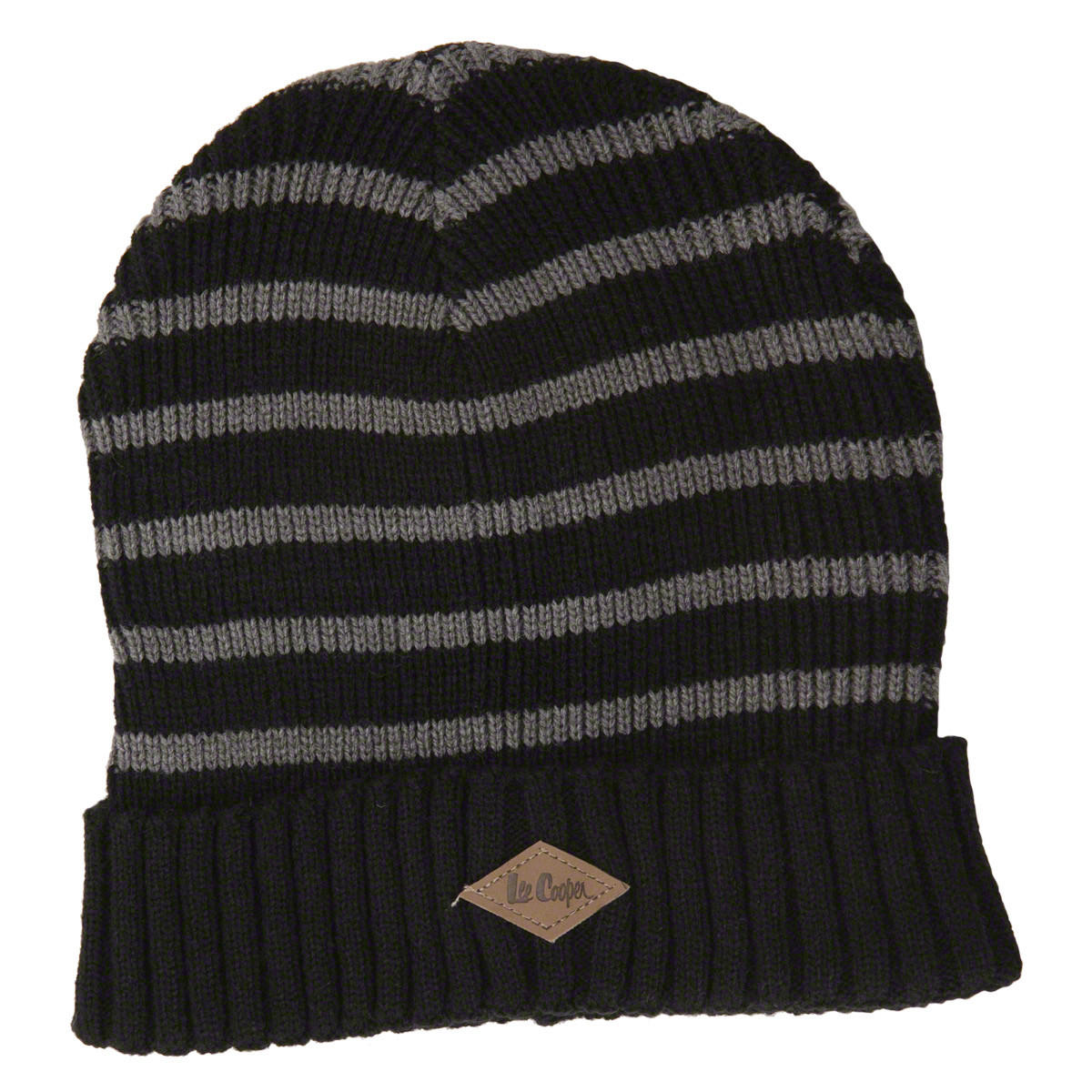 Striped Knit Beanie-men-caps-image-1