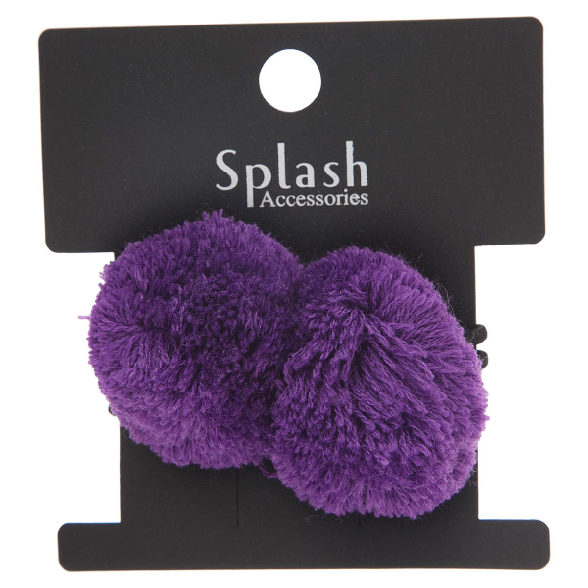 Pom-pom Hair Ties - Set of 2-women-hairaccessories-image-1