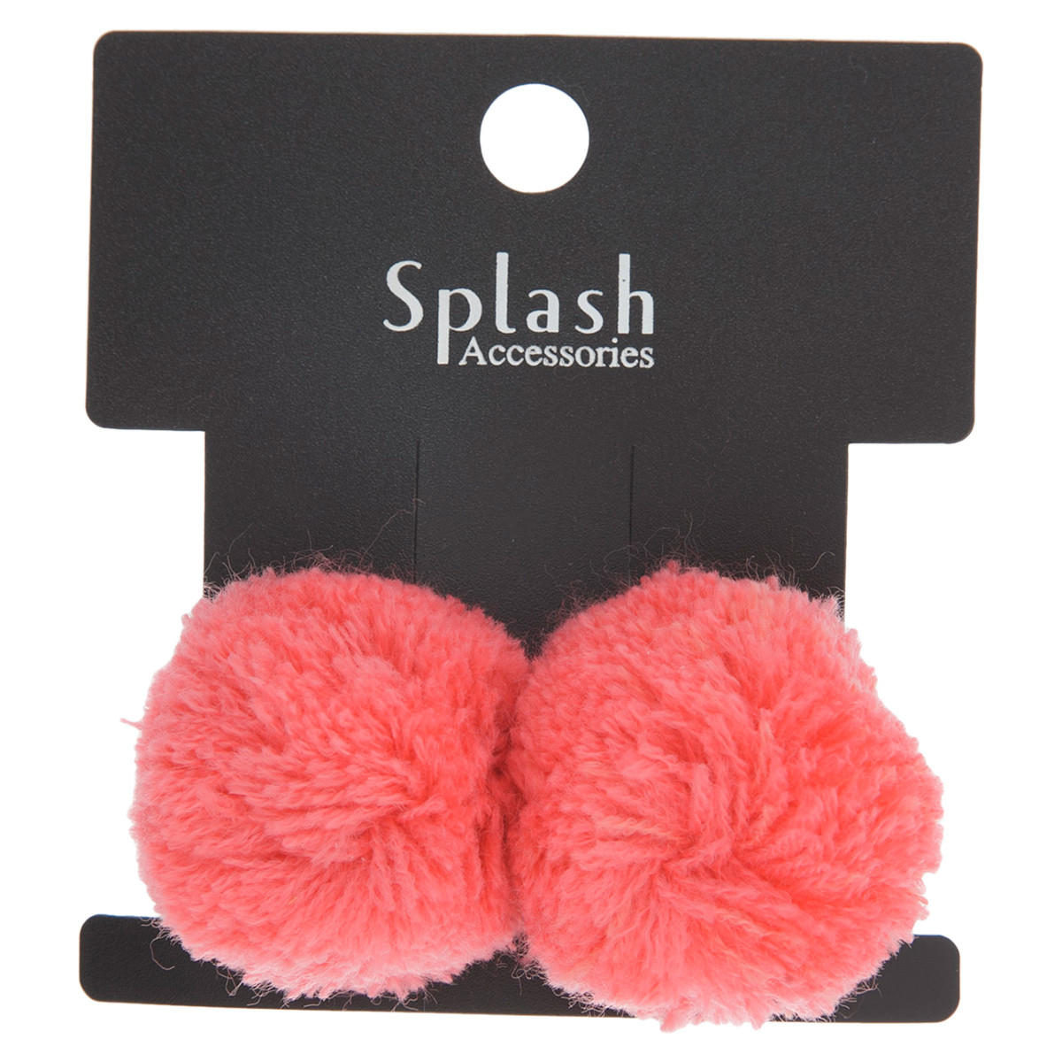 Pom-pom Hair Ties - Set of 2-women-hairaccessories-image-1