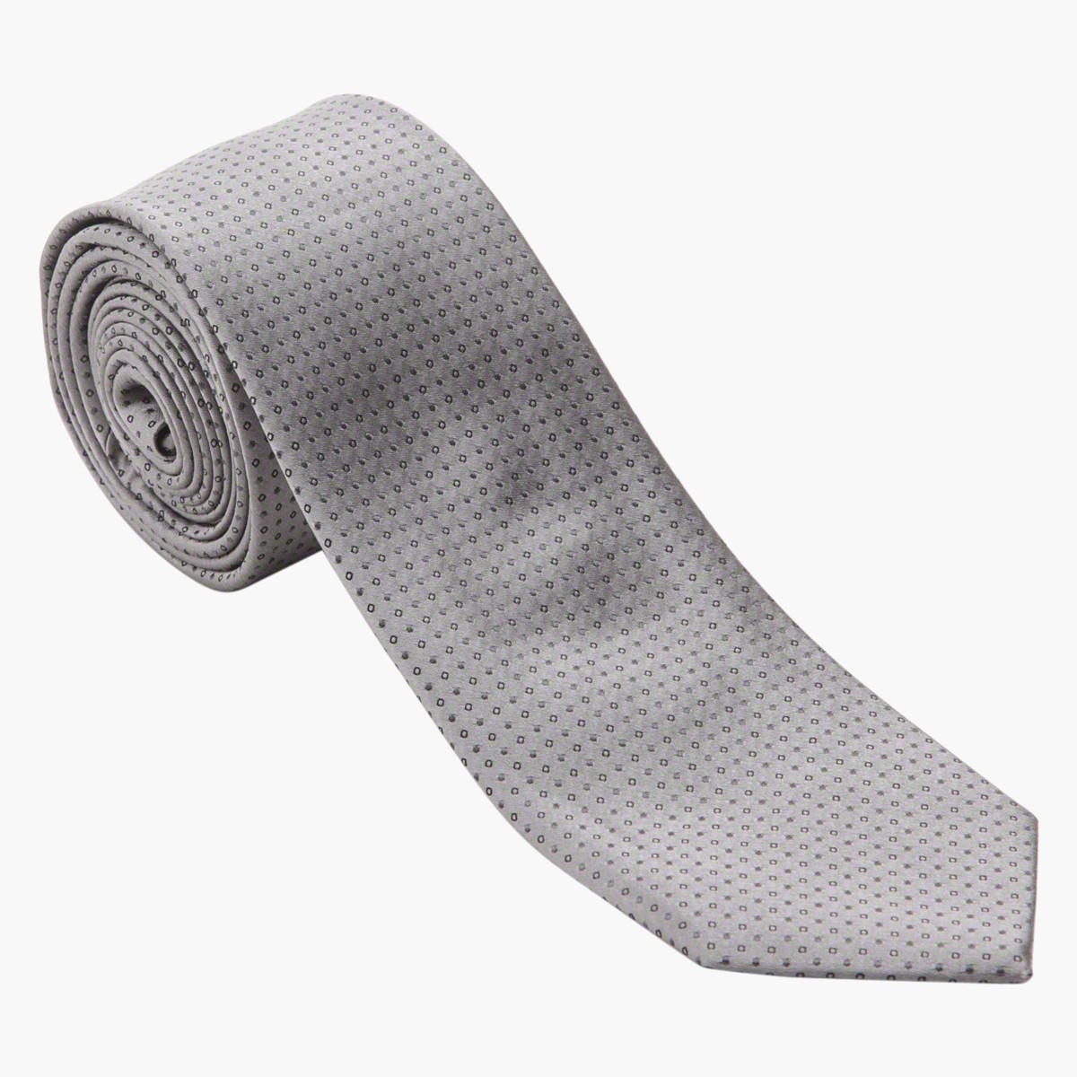 Ditsy Patterned Slim Tie-men-tiesandcufflinks-pocketsquares-image-2