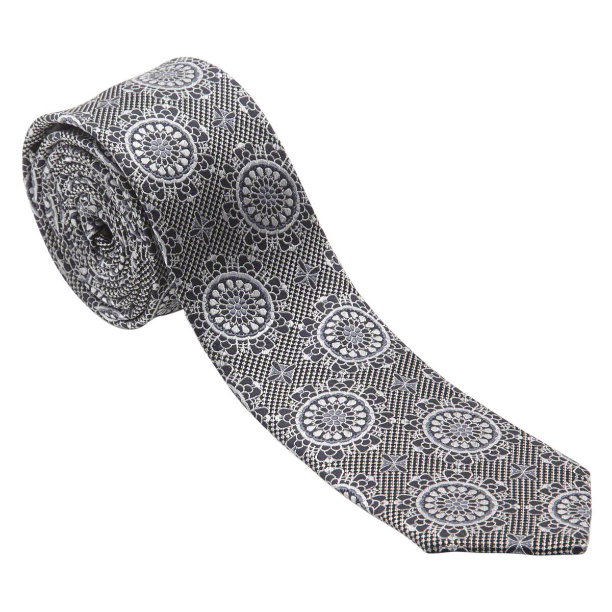 Decorative Slim Tie-men-tiesandcufflinks-pocketsquares-image-1