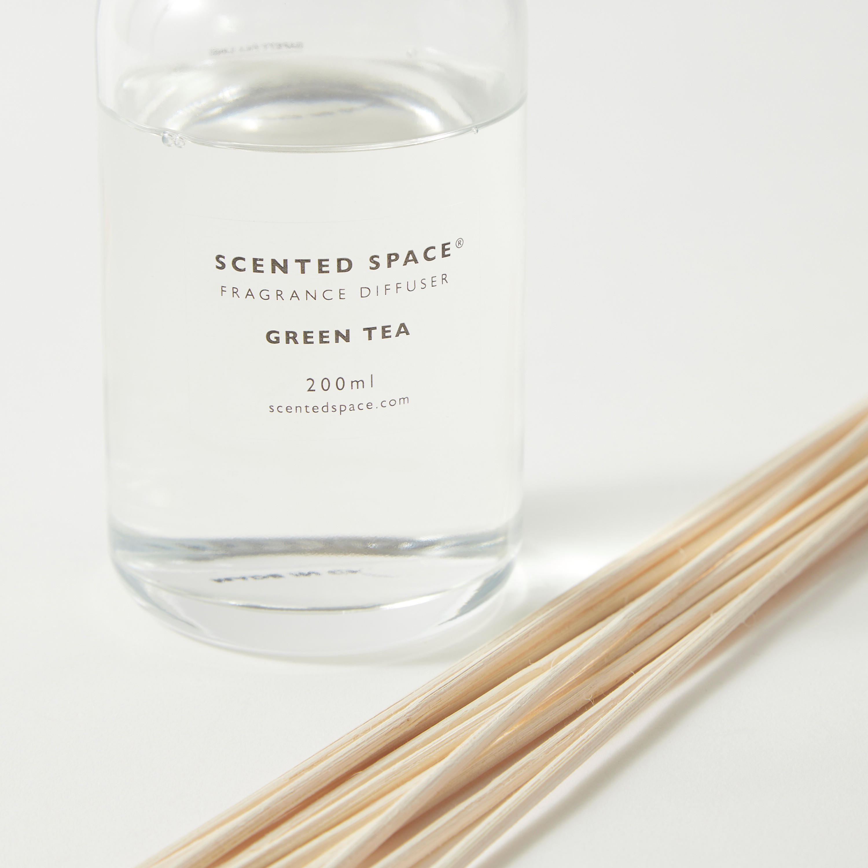 Scented Space Green Tea Reed Fragrance Diffuser - 200 ml-household-homefragrance-reeddiffusers-image-3