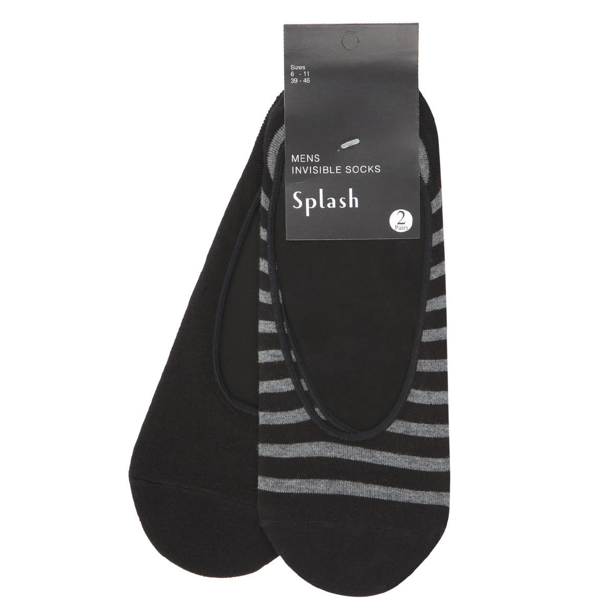 Invisible Socks - Pack of 2-men-socks-image-1
