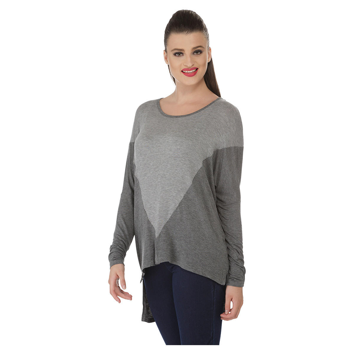 Dual-tone Top-women-clothing-shirtsandblouses-blouses-image-3