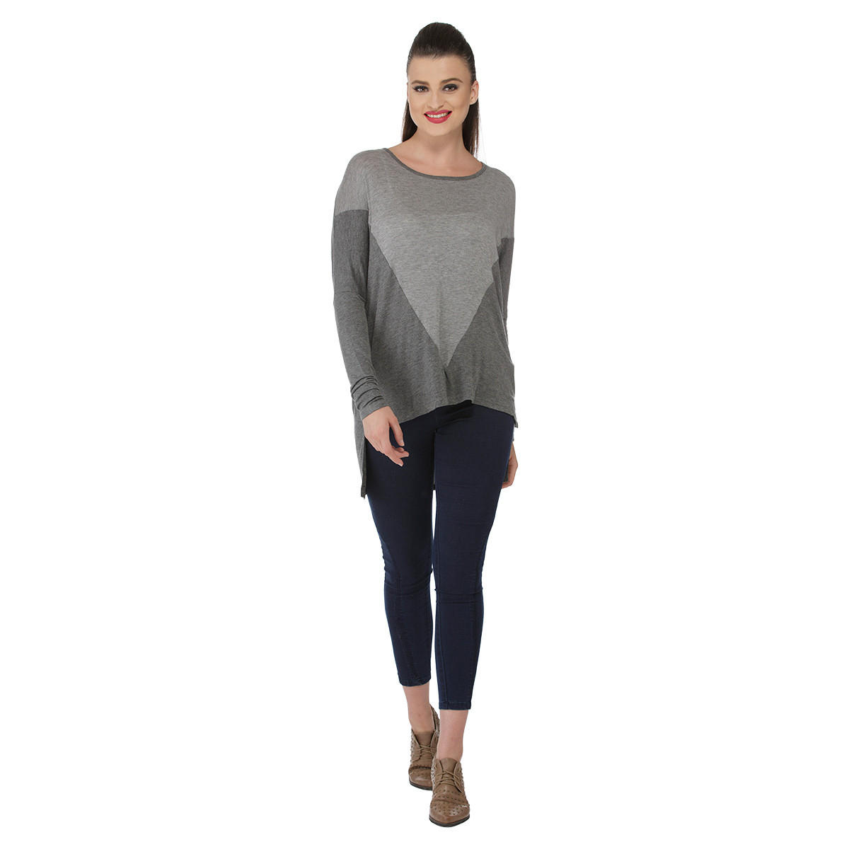 Dual-tone Top-women-clothing-shirtsandblouses-blouses-image-5