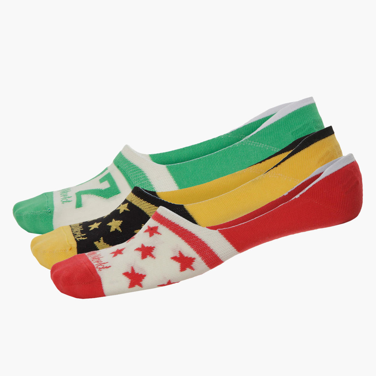 Smiley World Socks- Set of 3-women-socksandstockings-image-1