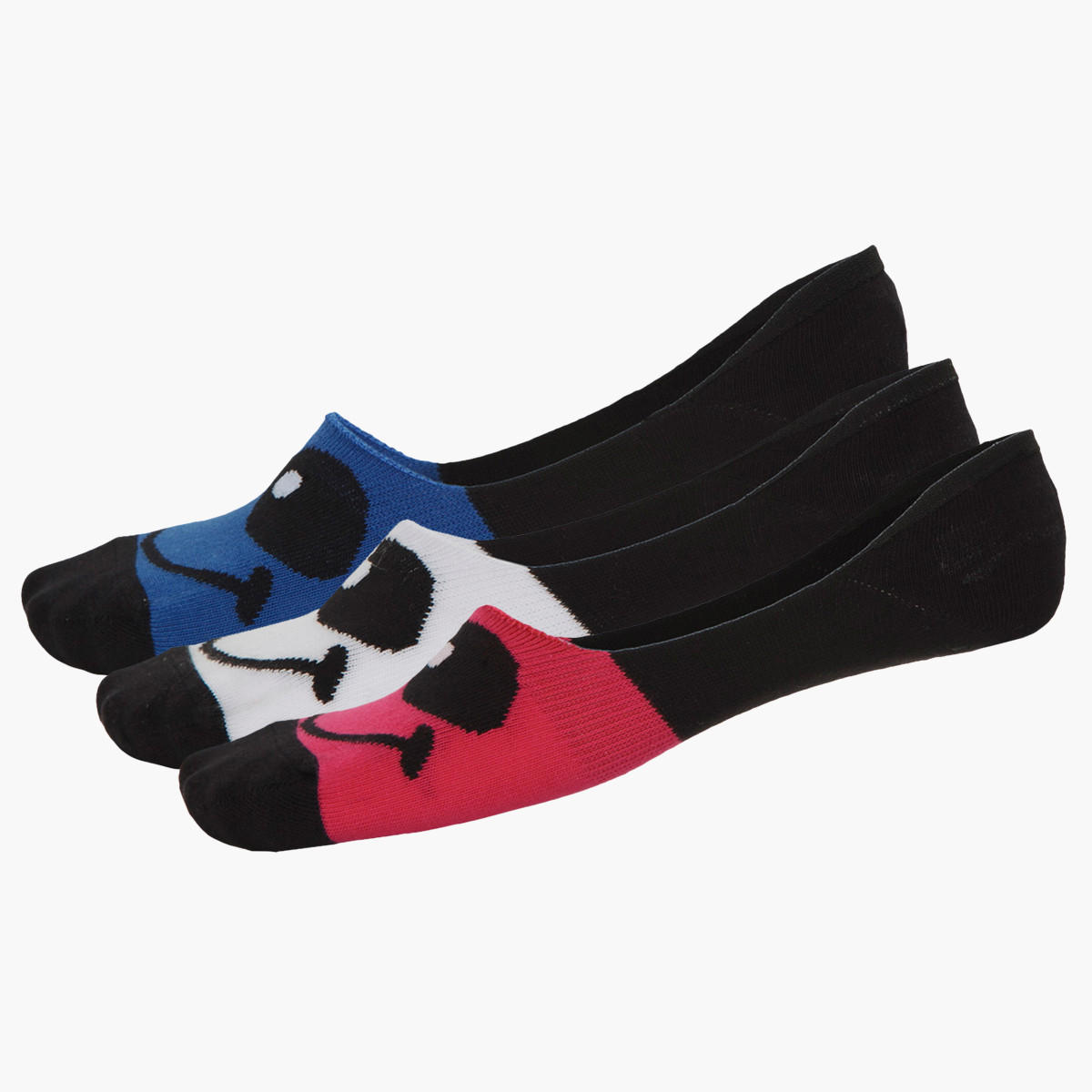 Smiley World Socks- Set of 3-women-socksandstockings-image-2