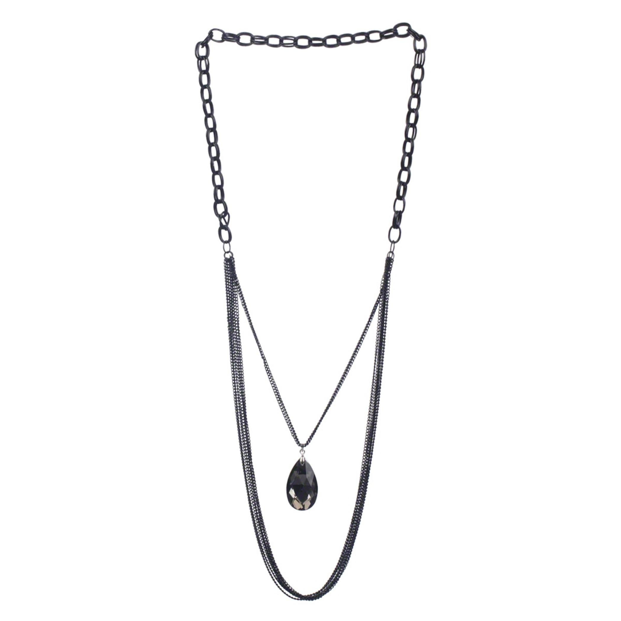 Studded Pendant Necklace-women-watchesandjewellery-jewellery-necklacesandpendants-image-1