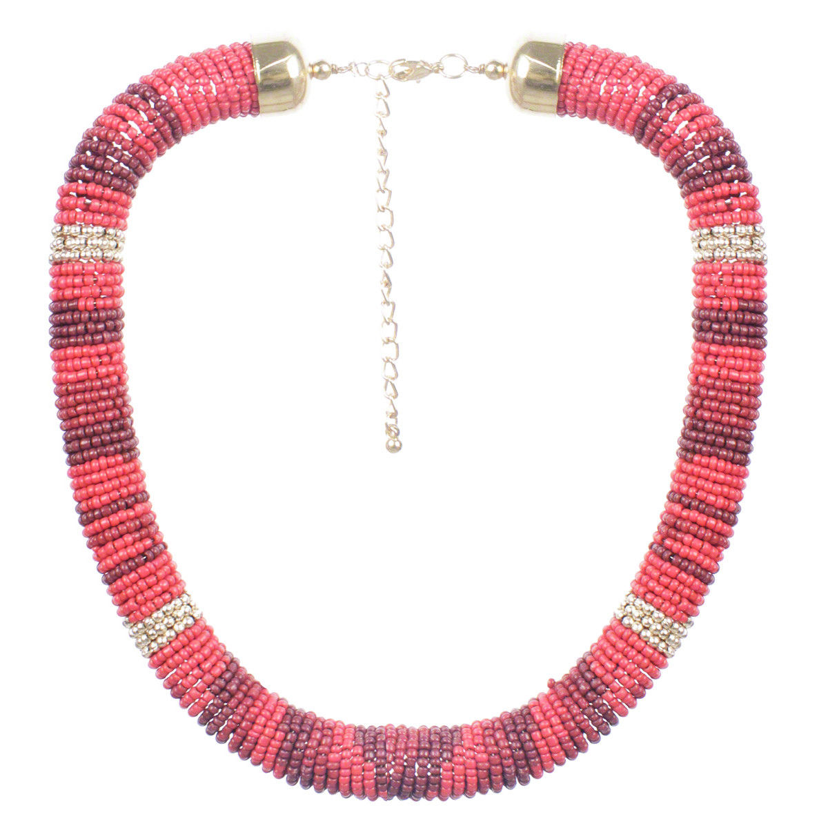 Beaded Tube Necklace-women-watchesandjewellery-jewellery-necklacesandpendants-image-1