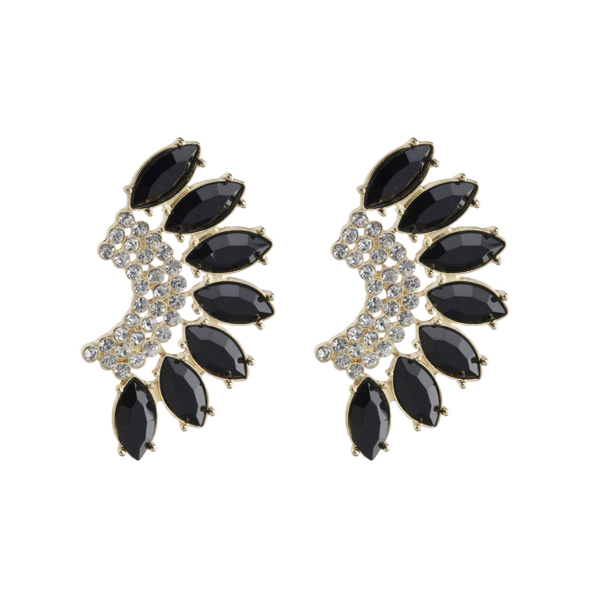 Diamante Embellished Earrings-women-watchesandjewellery-jewellery-earrings-image-1