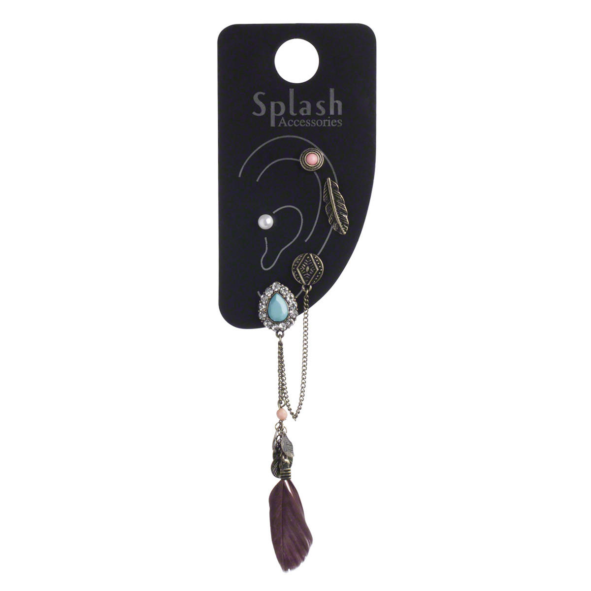 Multiple Piercing Earrings-women-watchesandjewellery-jewellery-jewellerysets-image-1