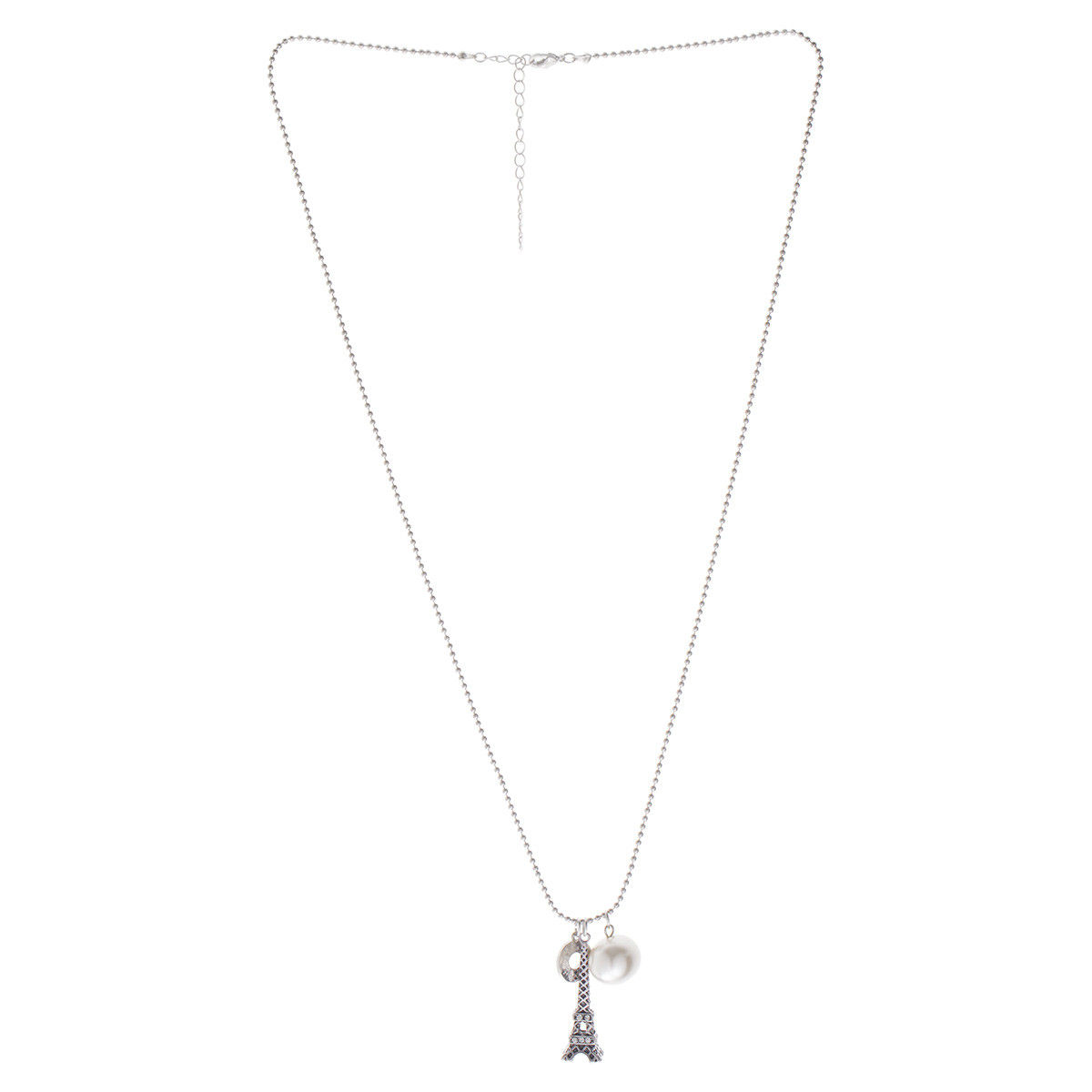Eiffel Tower Pendant Necklace-women-watchesandjewellery-jewellery-necklacesandpendants-image-1