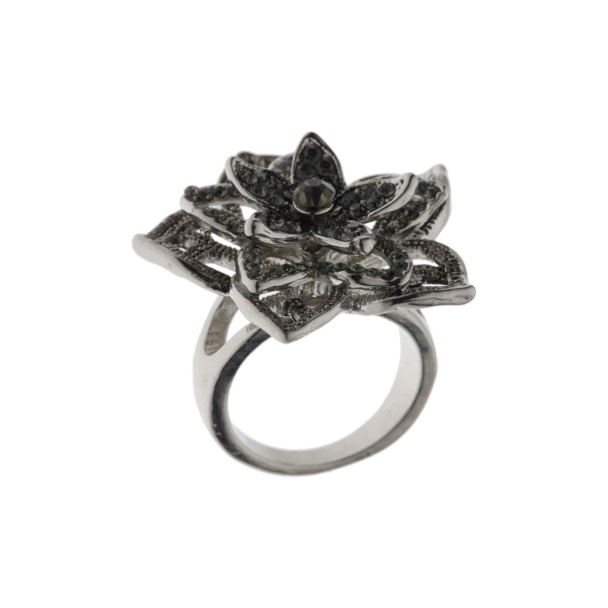 Flower Studded Finger Ring-women-watchesandjewellery-jewellery-rings-image-2