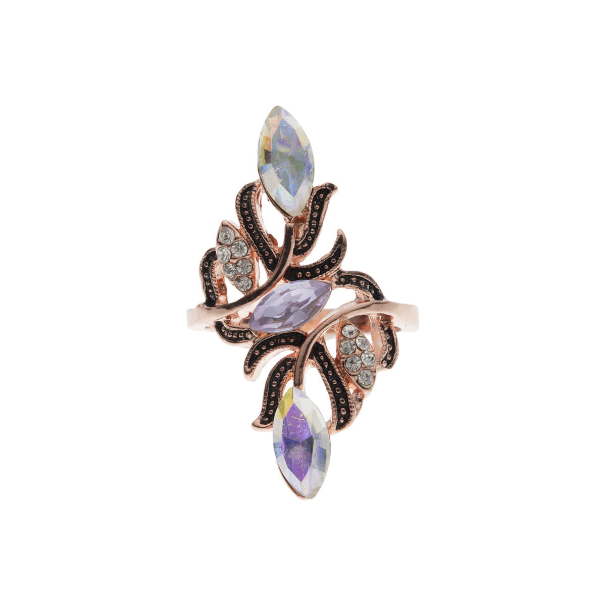Marquise Studded Finger Ring-women-watchesandjewellery-jewellery-rings-image-2