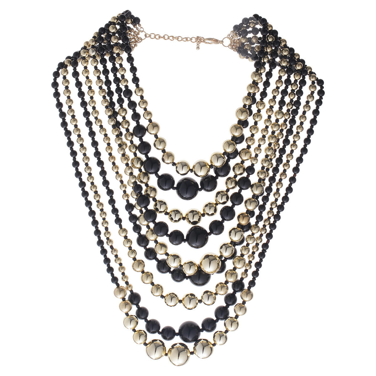 Beaded Layer Necklace-women-watchesandjewellery-jewellery-necklacesandpendants-image-1