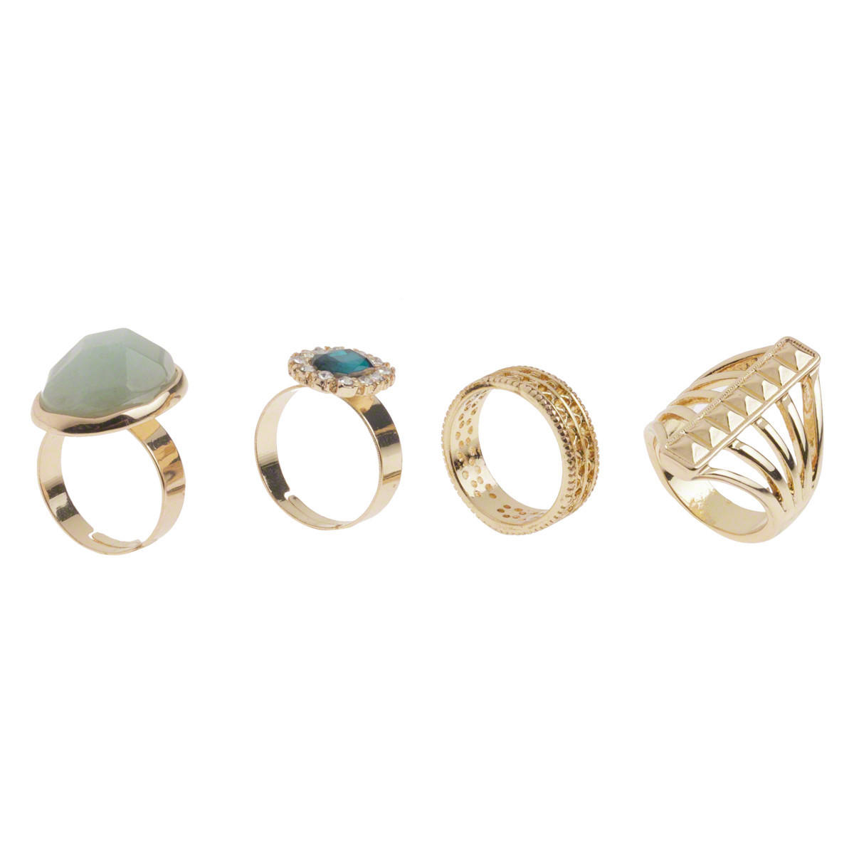 Embellished Rings Set of 4-women-watchesandjewellery-jewellery-rings-image-1
