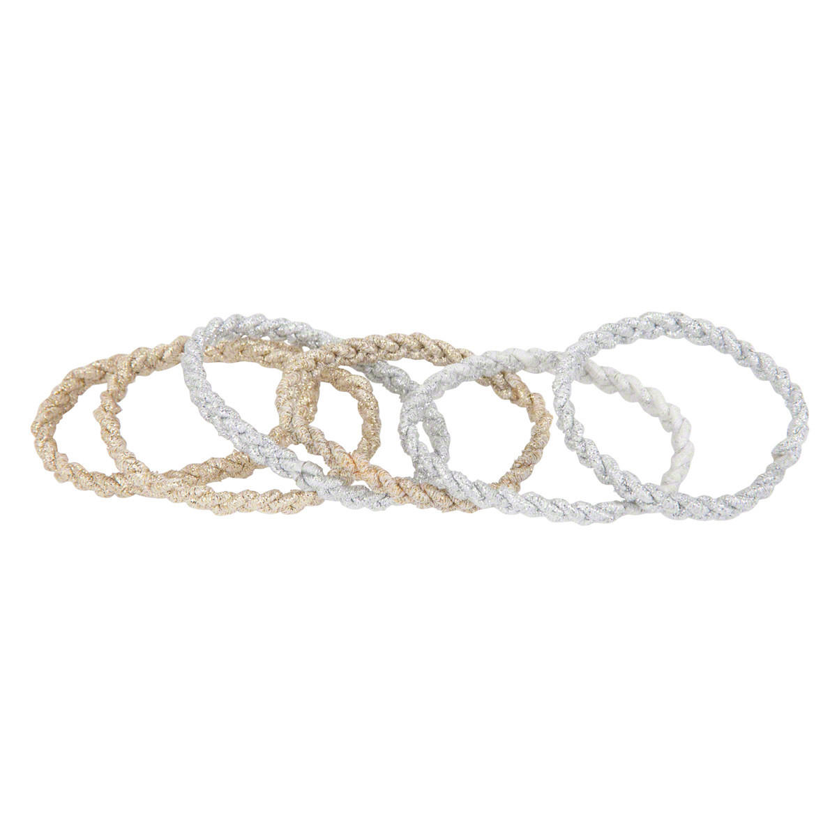 Braided Hair Ties - Set of 6-women-hairaccessories-image-1