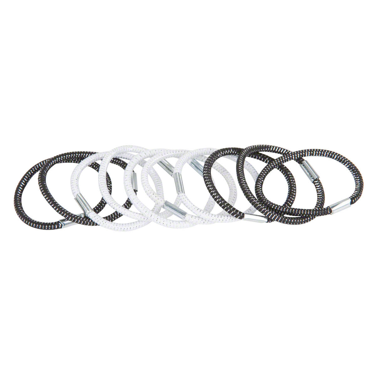 Striped Hair Ties - Set of 10-women-hairaccessories-image-1