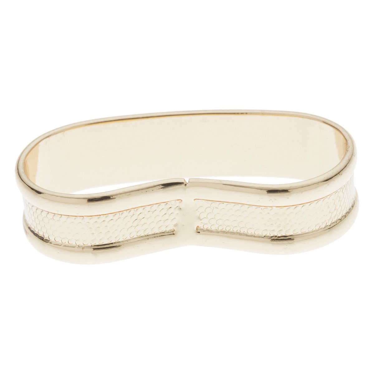 Two Finger Metallic Finger Ring-women-watchesandjewellery-jewellery-rings-image-1