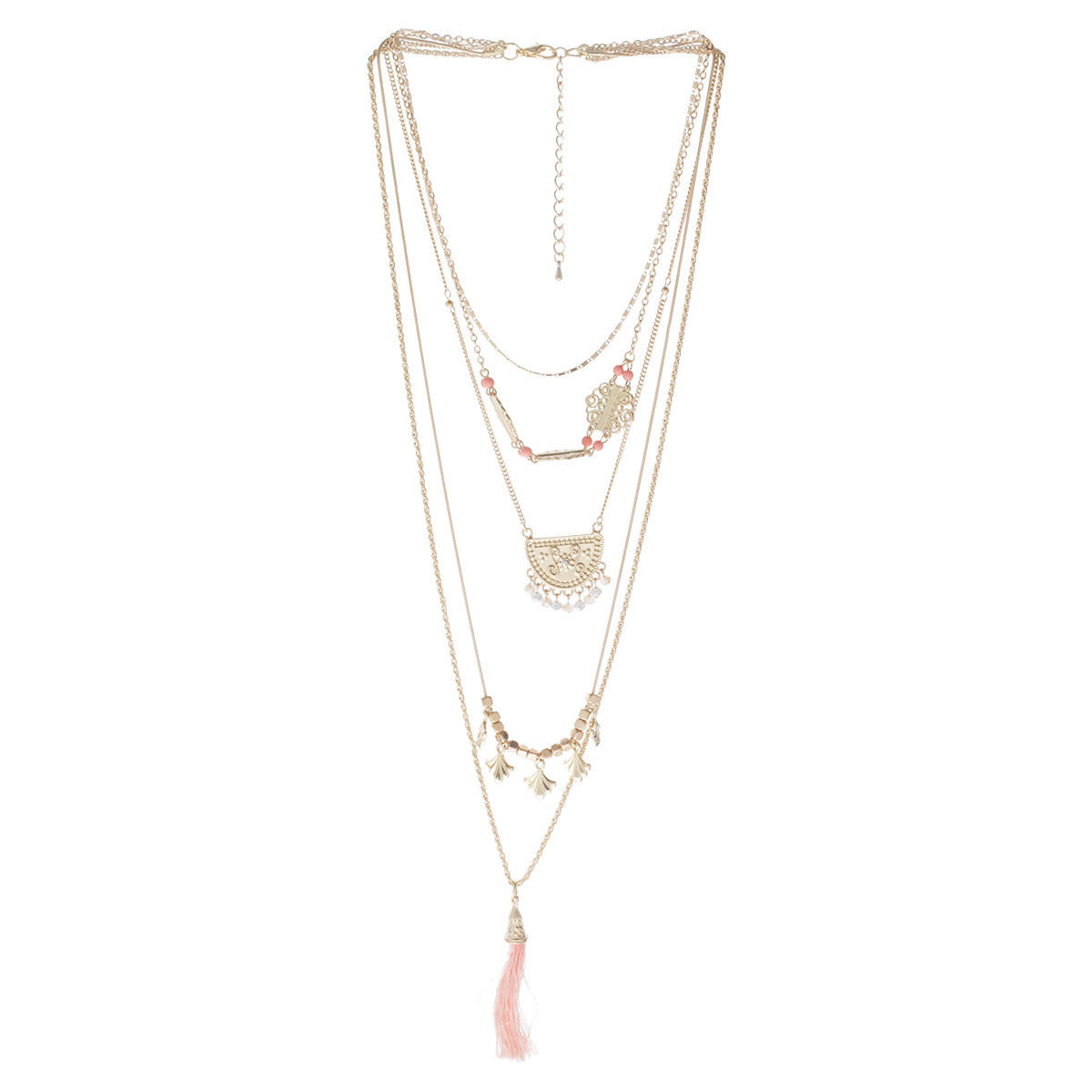 Embellished Multi-layer Necklace-women-watchesandjewellery-jewellery-necklacesandpendants-image-1