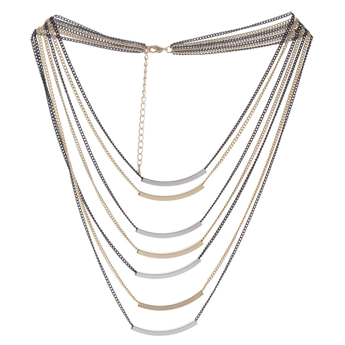 Trim Pendant Multi-layer Necklace-women-watchesandjewellery-jewellery-necklacesandpendants-image-1
