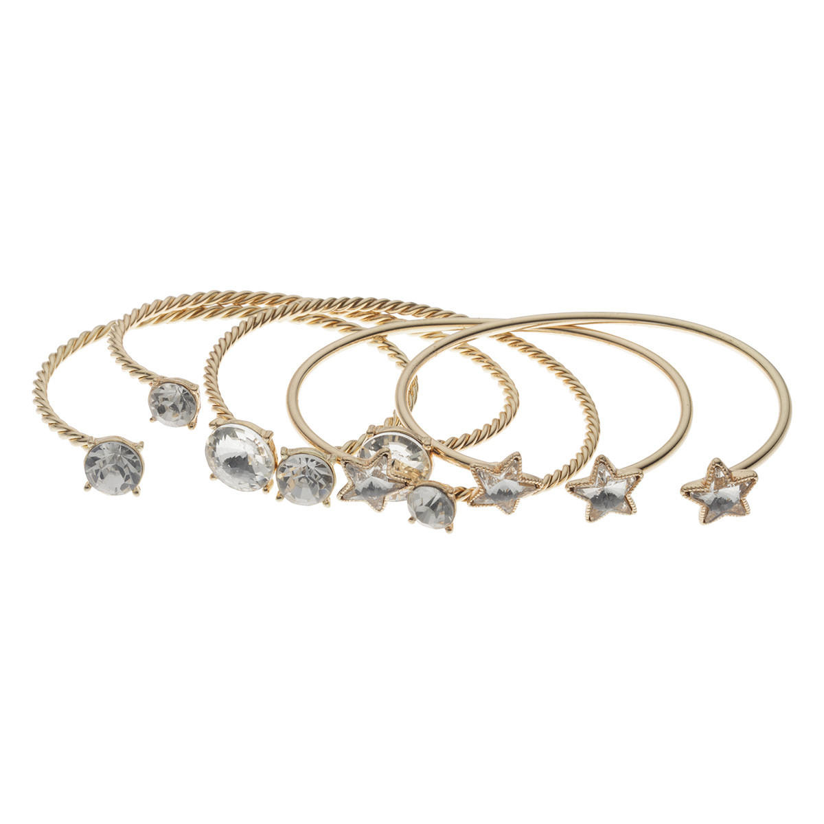 Embellished Bangle Bracelet Set of 5-women-watchesandjewellery-jewellery-banglesandbracelets-image-2