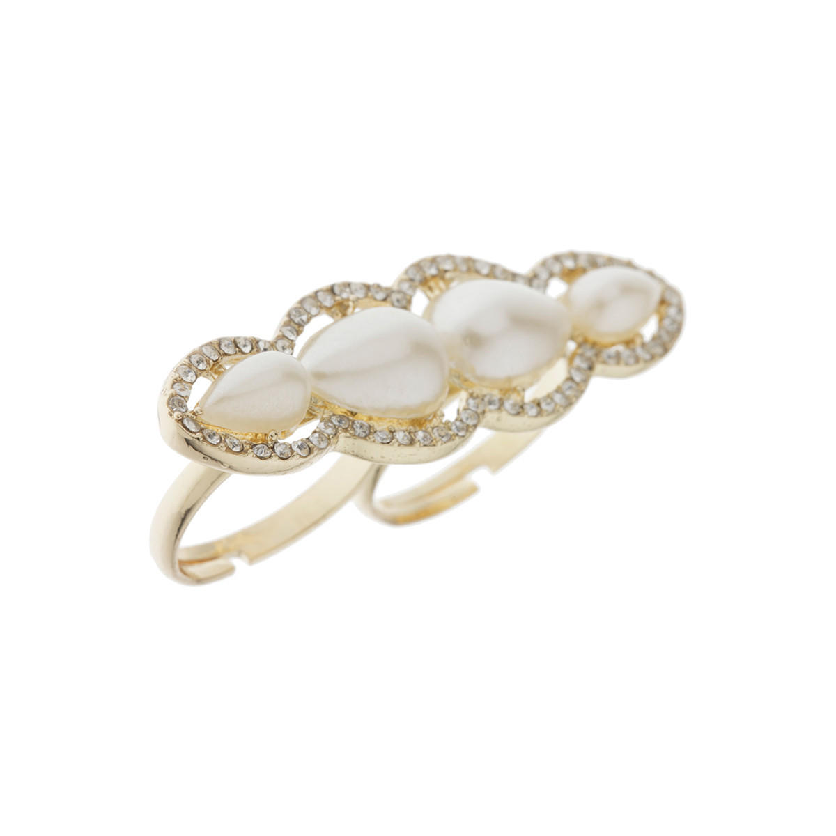 Embellished Two Finger Ring-women-watchesandjewellery-jewellery-rings-image-1