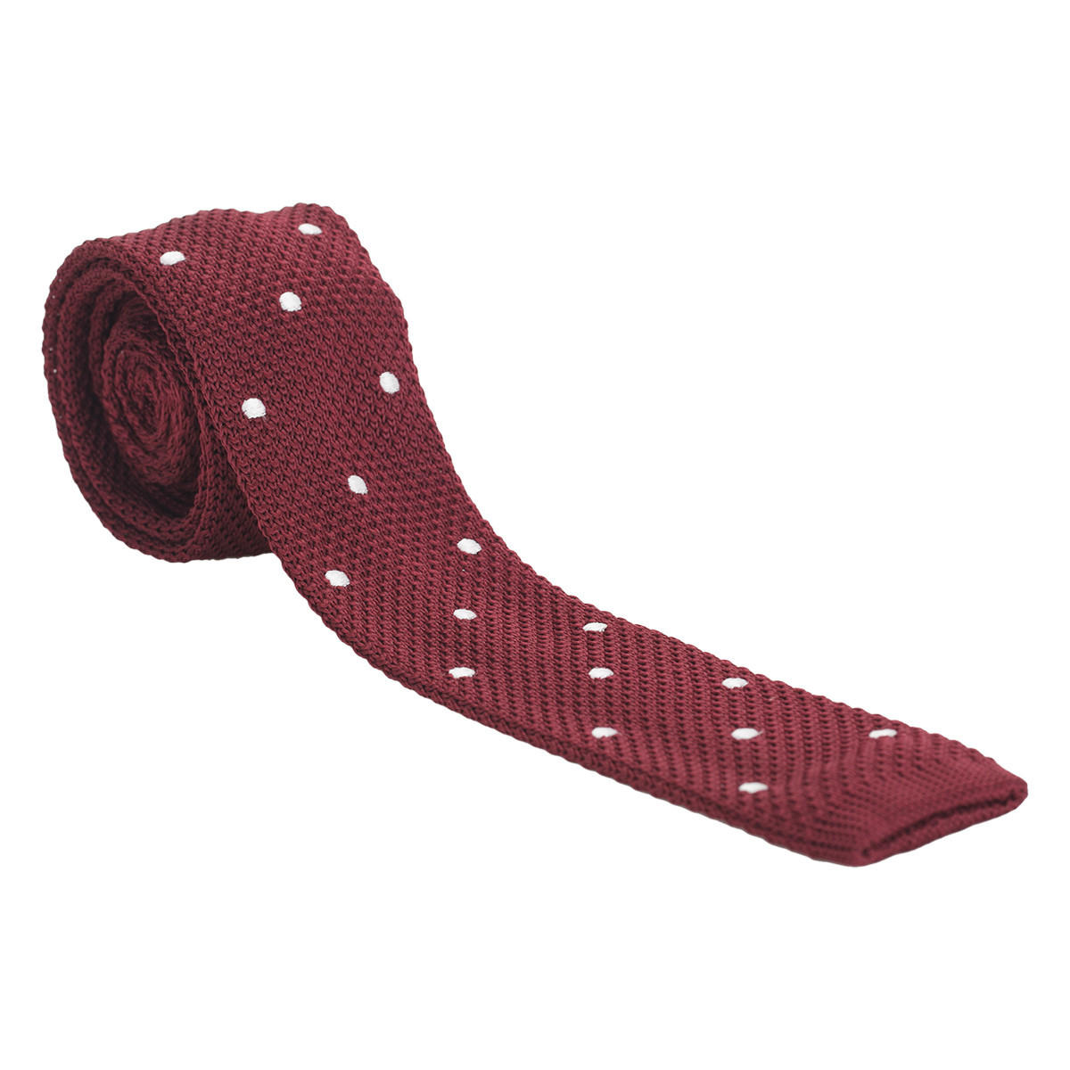 Polka Dots Print Tie-men-tiesandcufflinks-pocketsquares-image-1