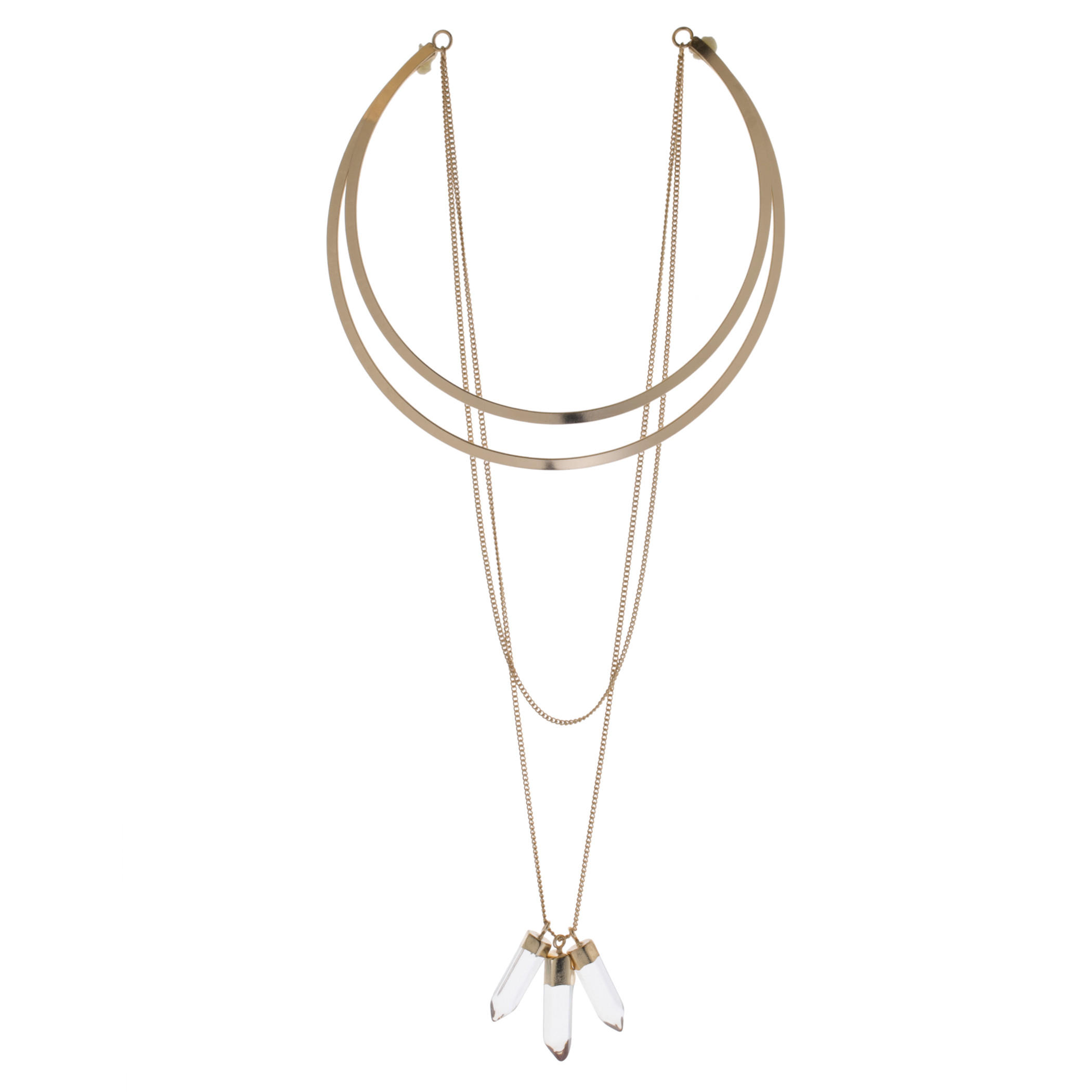 Embellished Three-tier Necklace-women-watchesandjewellery-jewellery-necklacesandpendants-image-1