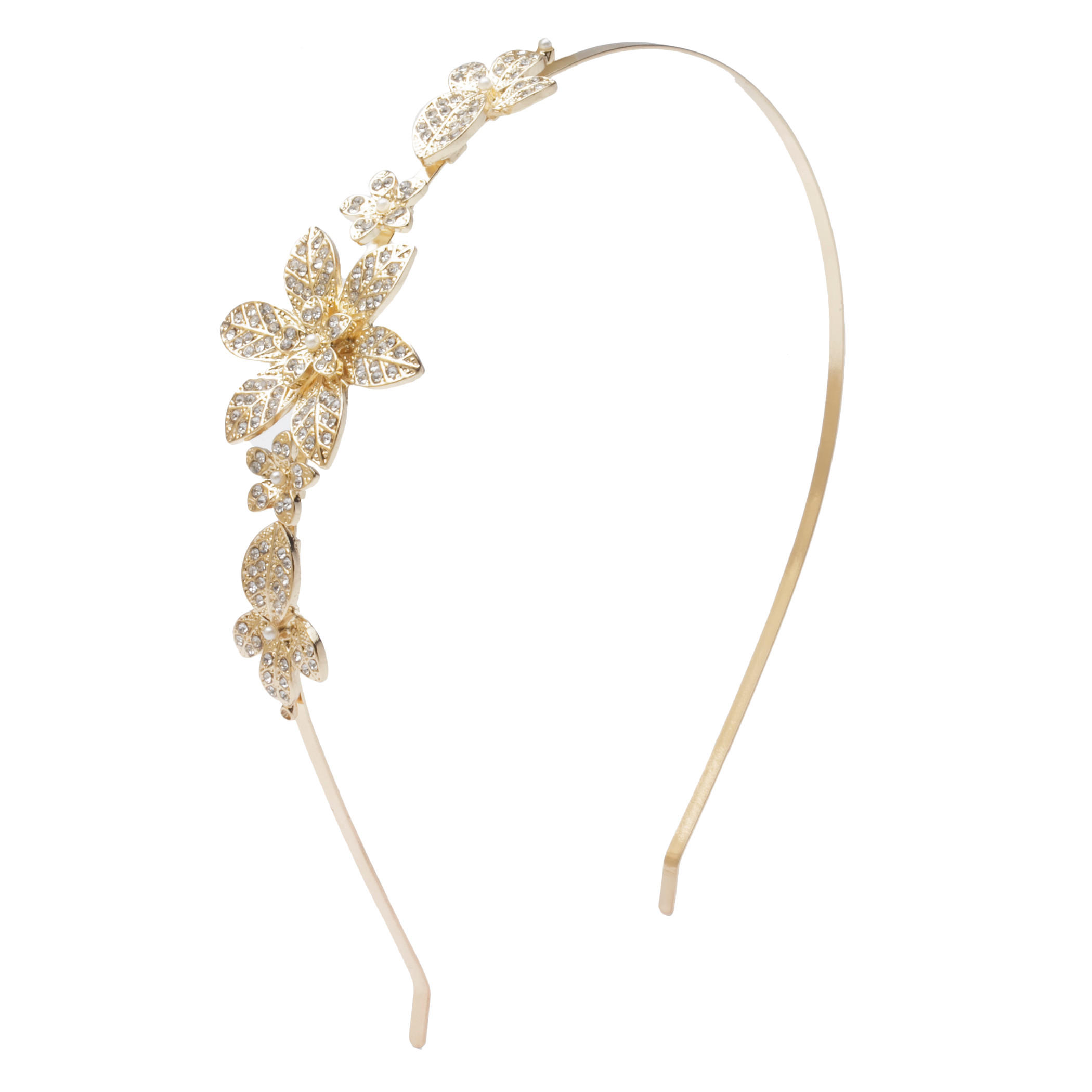 Floral Studded Headband-women-hairaccessories-image-1
