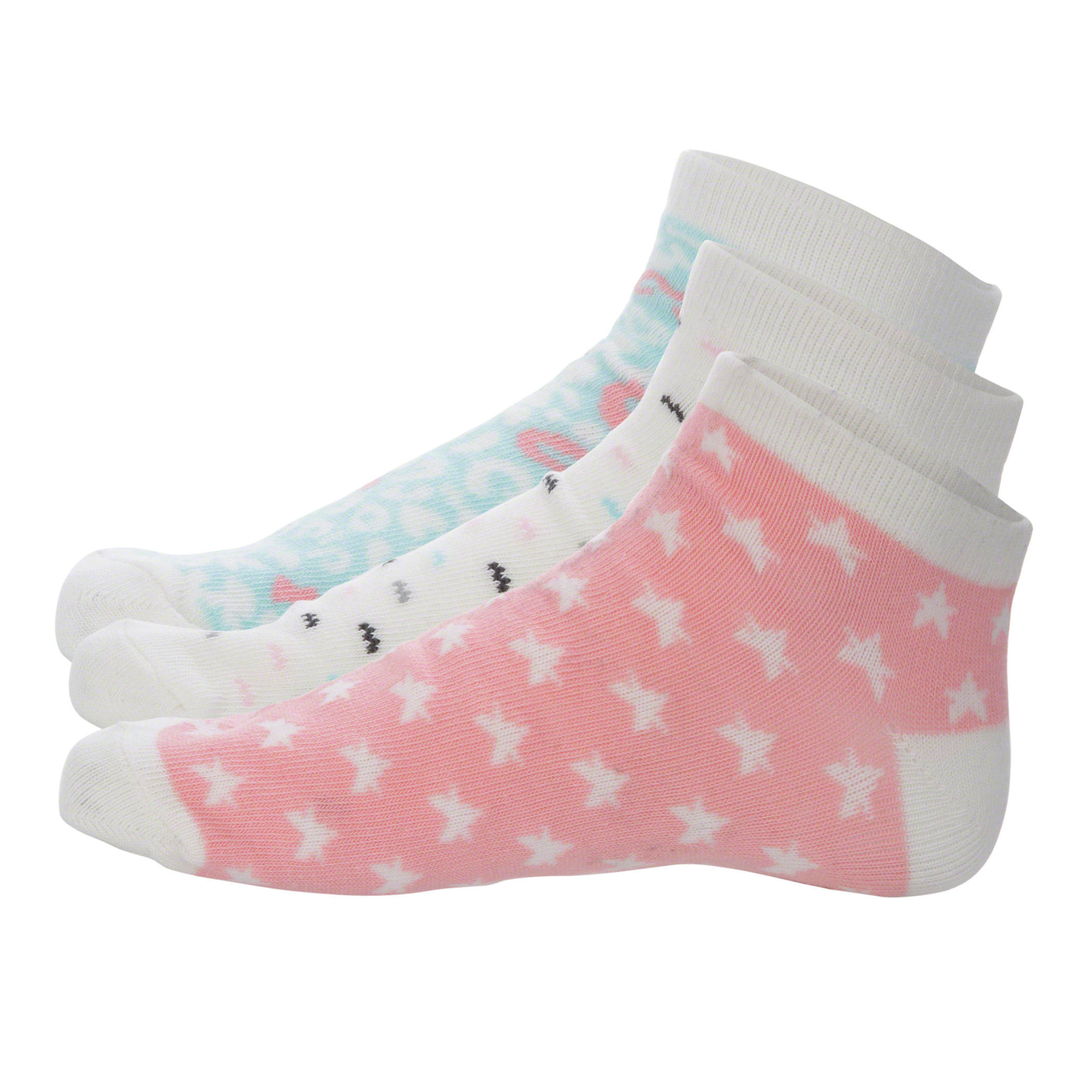 Printed Ankle Socks - Set of 3-women-socksandstockings-image-1