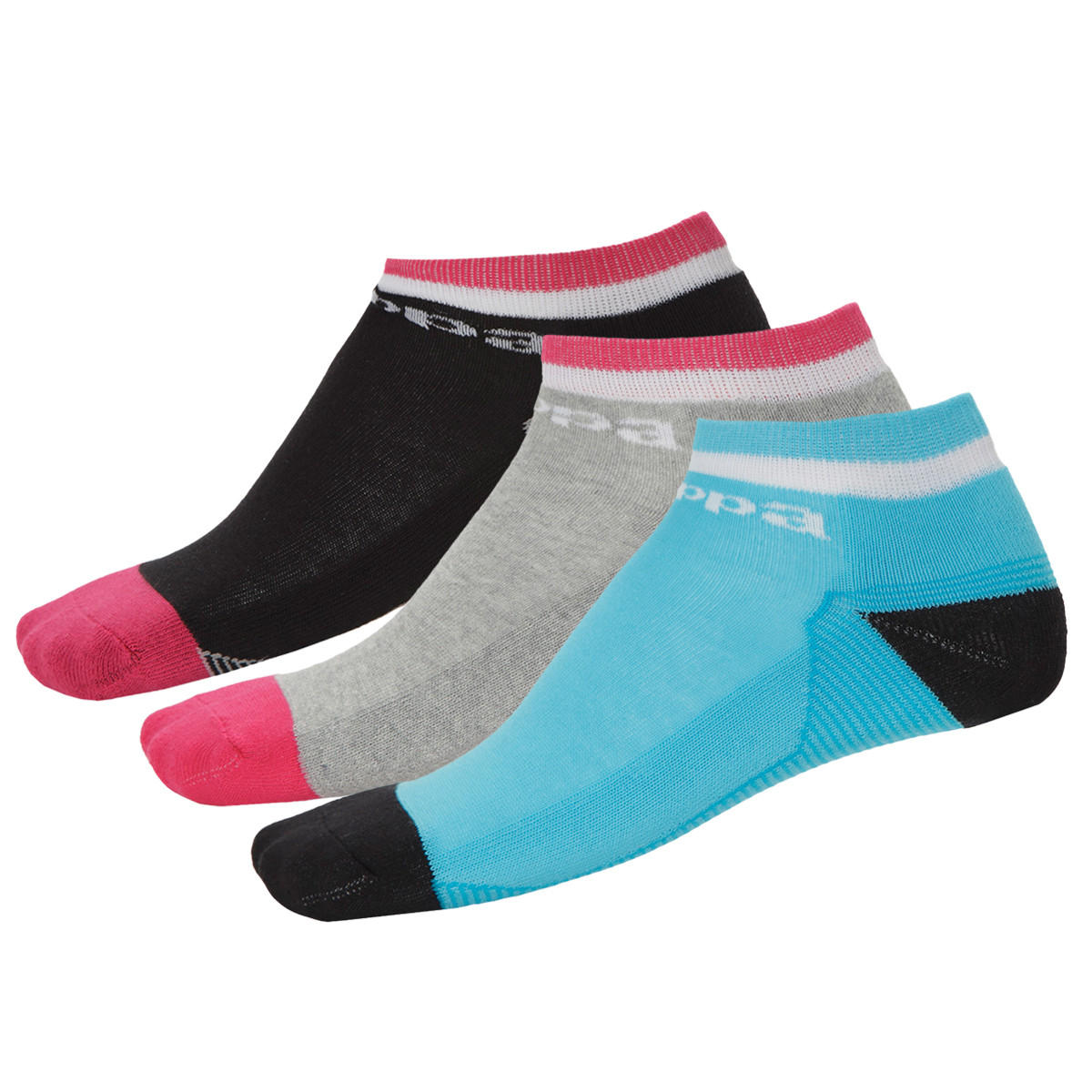 Kappa Ankle-length Socks - Set of 3-women-socksandstockings-image-2