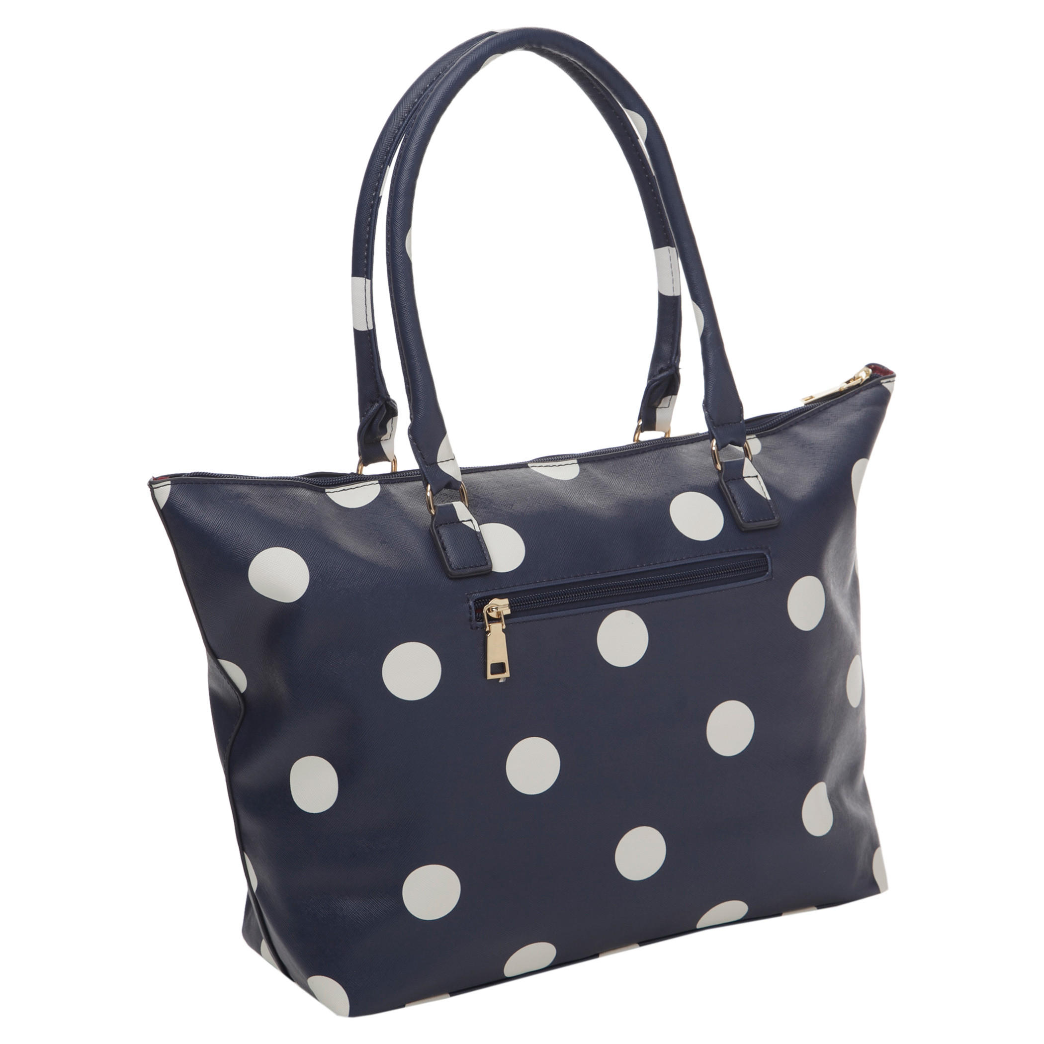 Polka Tote Bag-women-bagsandwallets-handbags-image-2