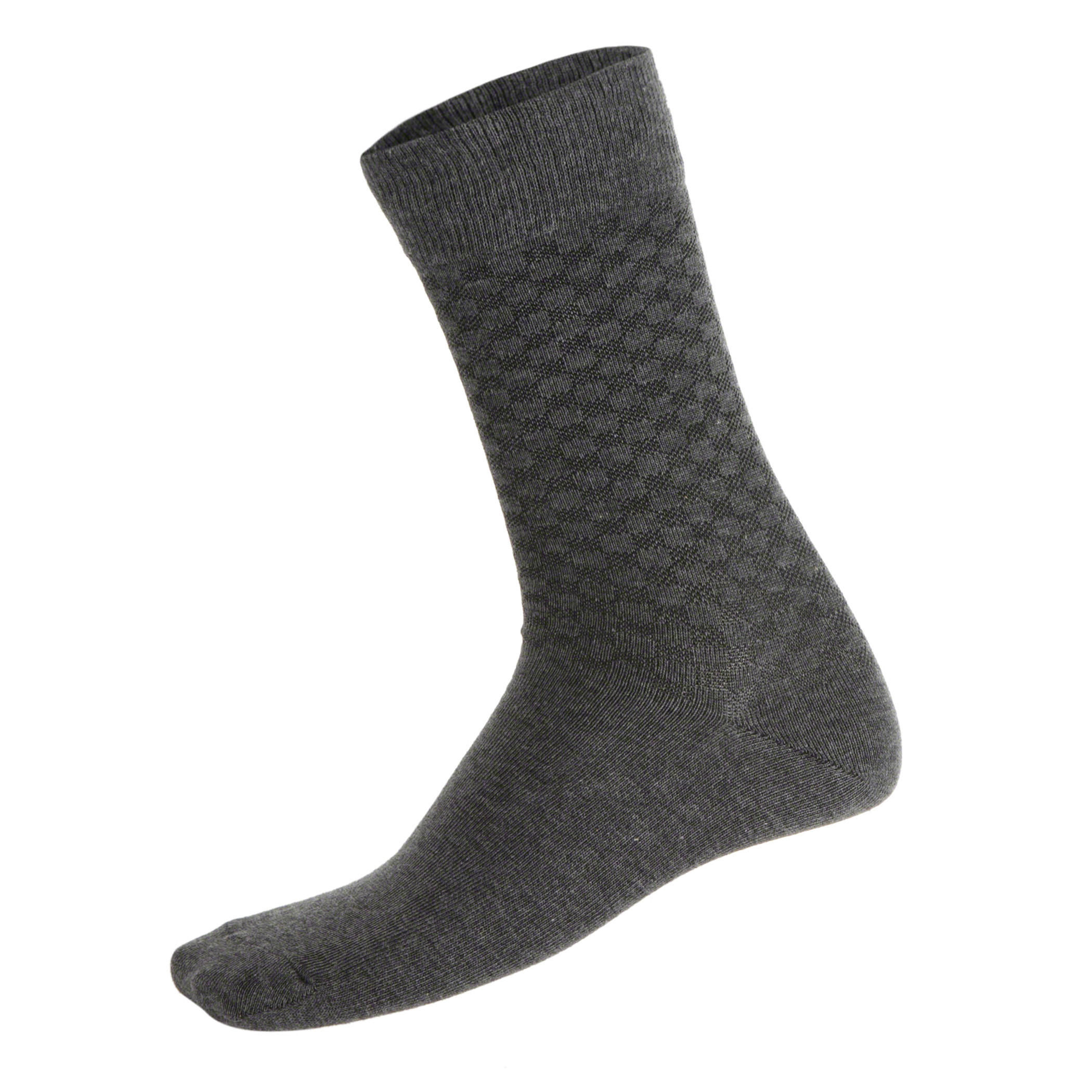 Textured Crew Socks - Pack of 3-men-socks-image-4