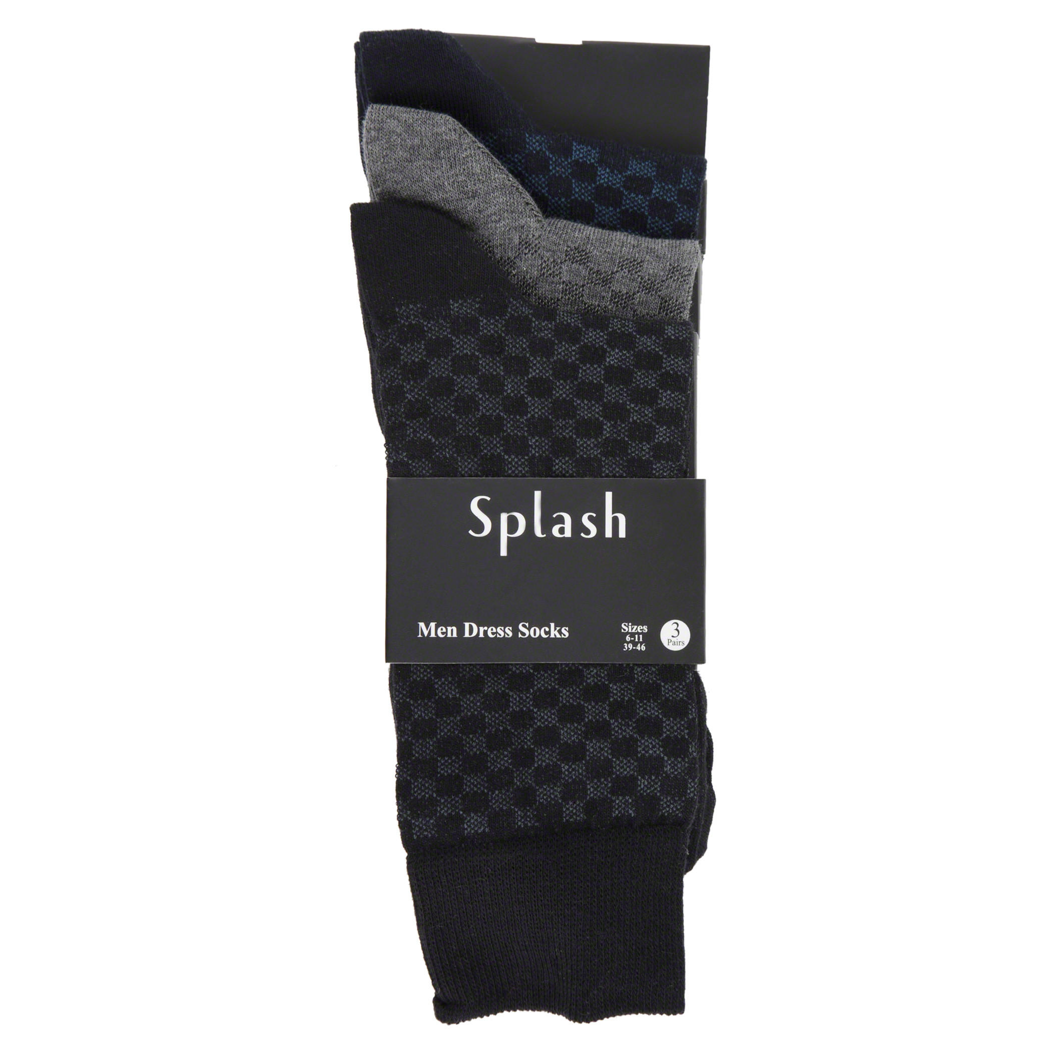 Textured Crew Socks - Pack of 3-men-socks-image-5