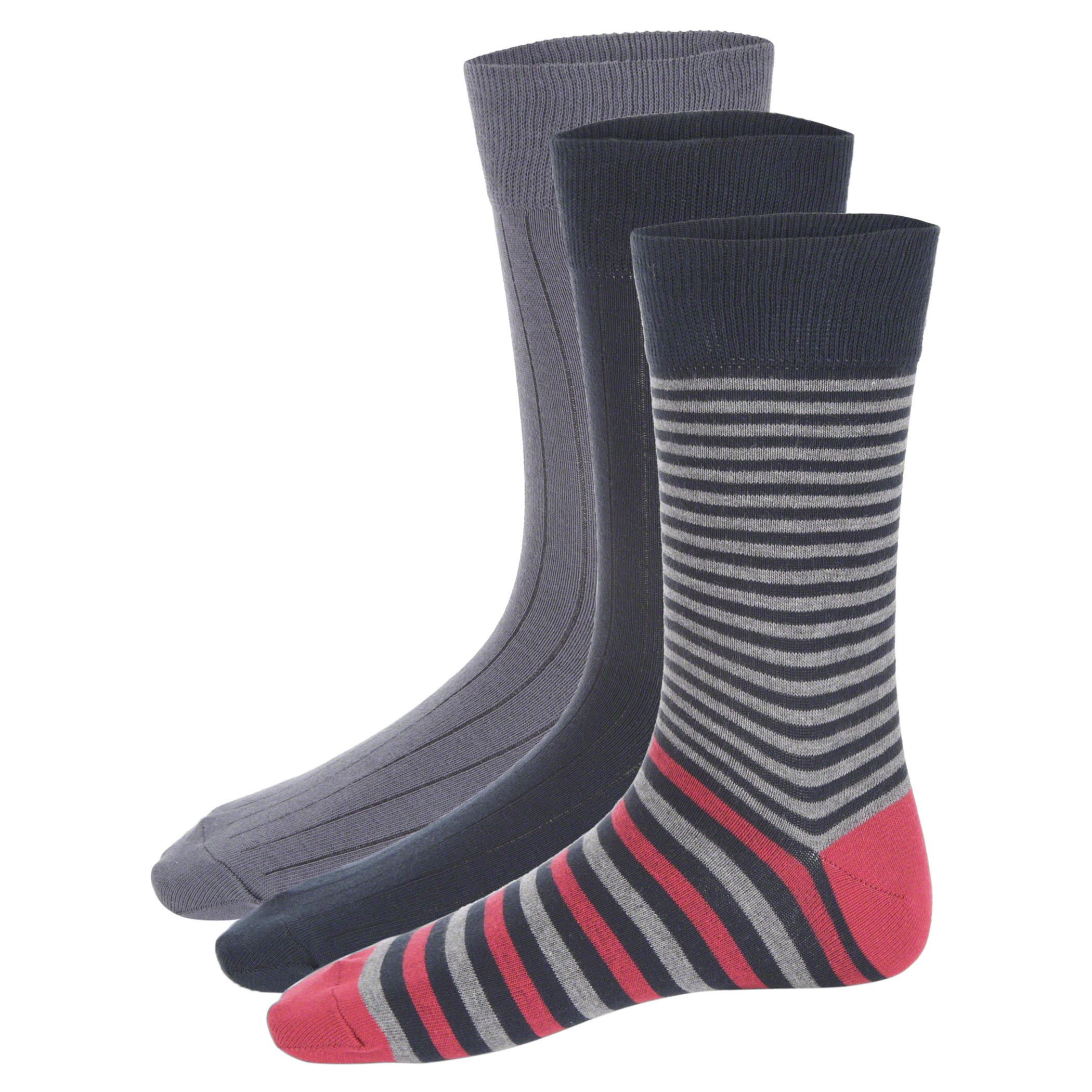 Assorted Crew Socks - Set of 3-men-socks-image-1