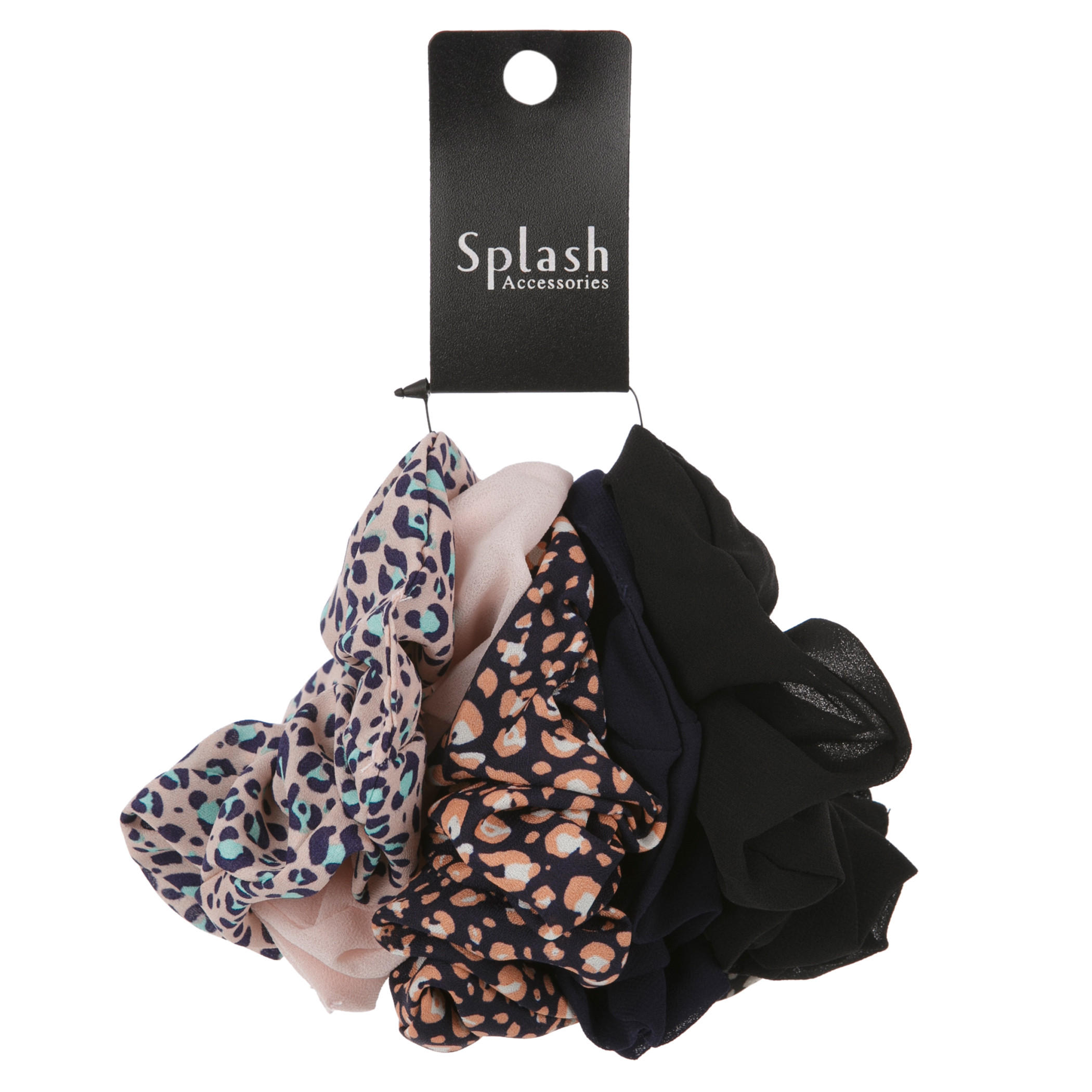 Printed Scrunchies - Set of 5-women-hairaccessories-image-1