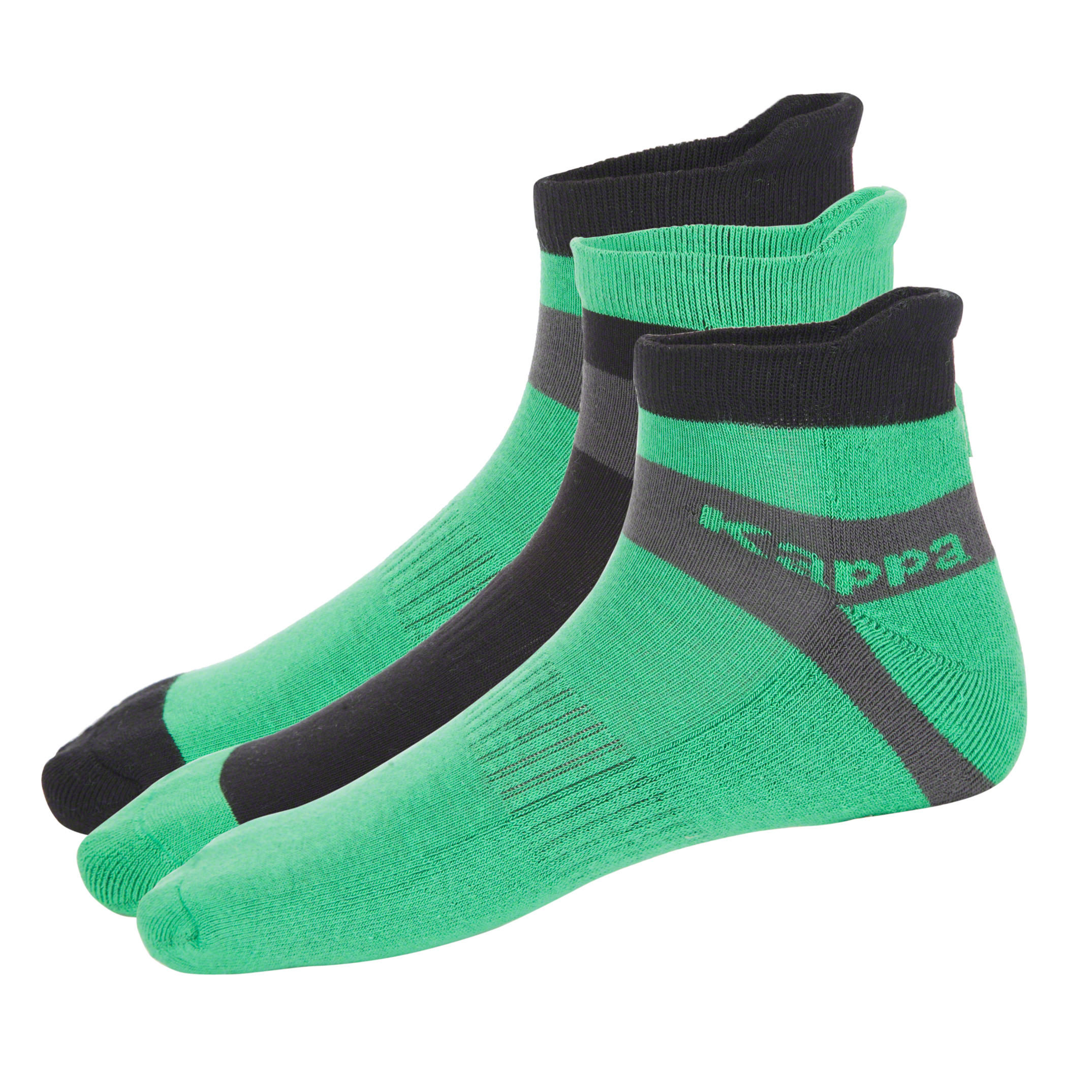 Kappa Printed Ankle Socks - Set of 3-men-socks-image-1