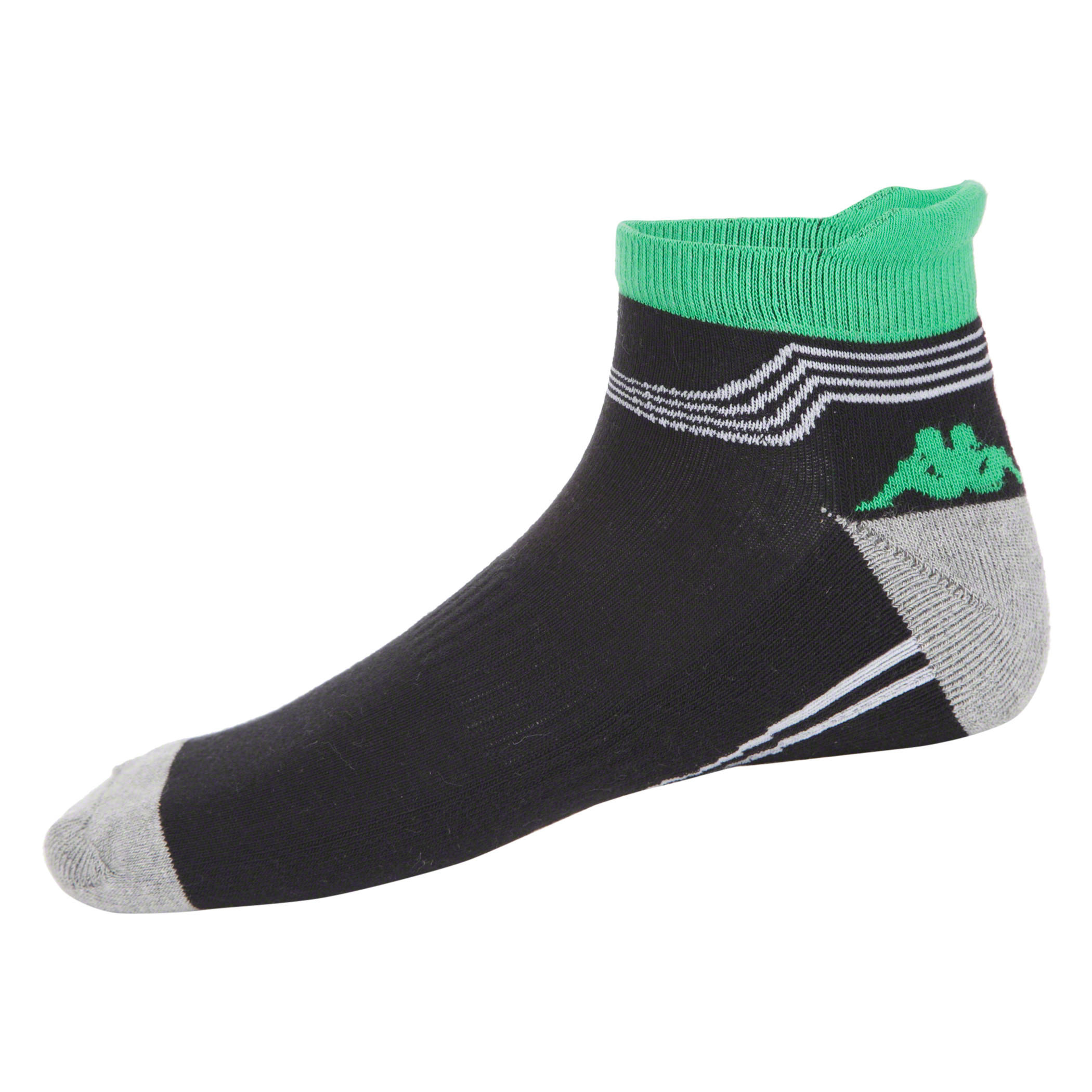 Kappa Printed Ankle Socks - Set of 3-men-socks-image-4
