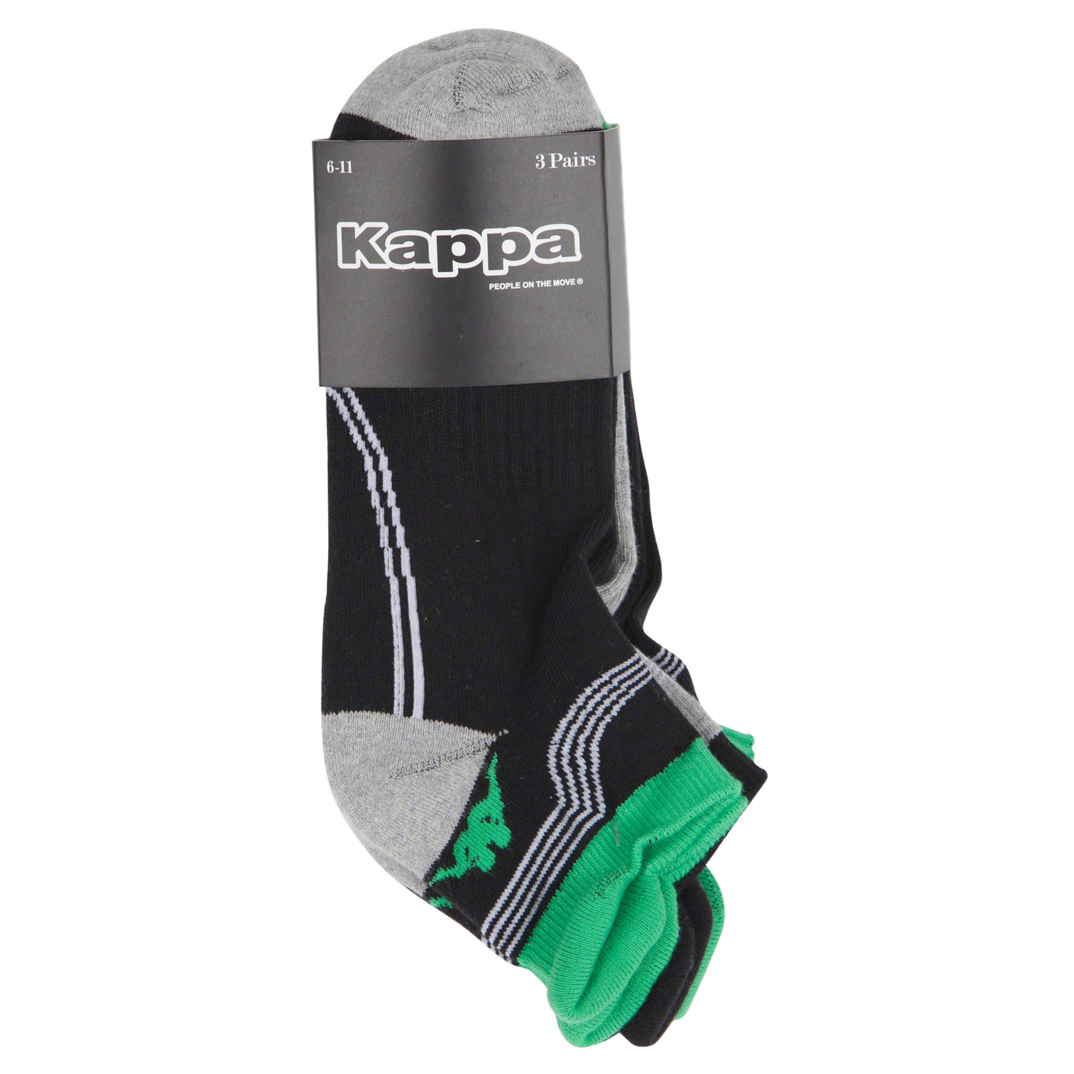 Kappa Printed Ankle Socks - Set of 3-men-socks-image-5