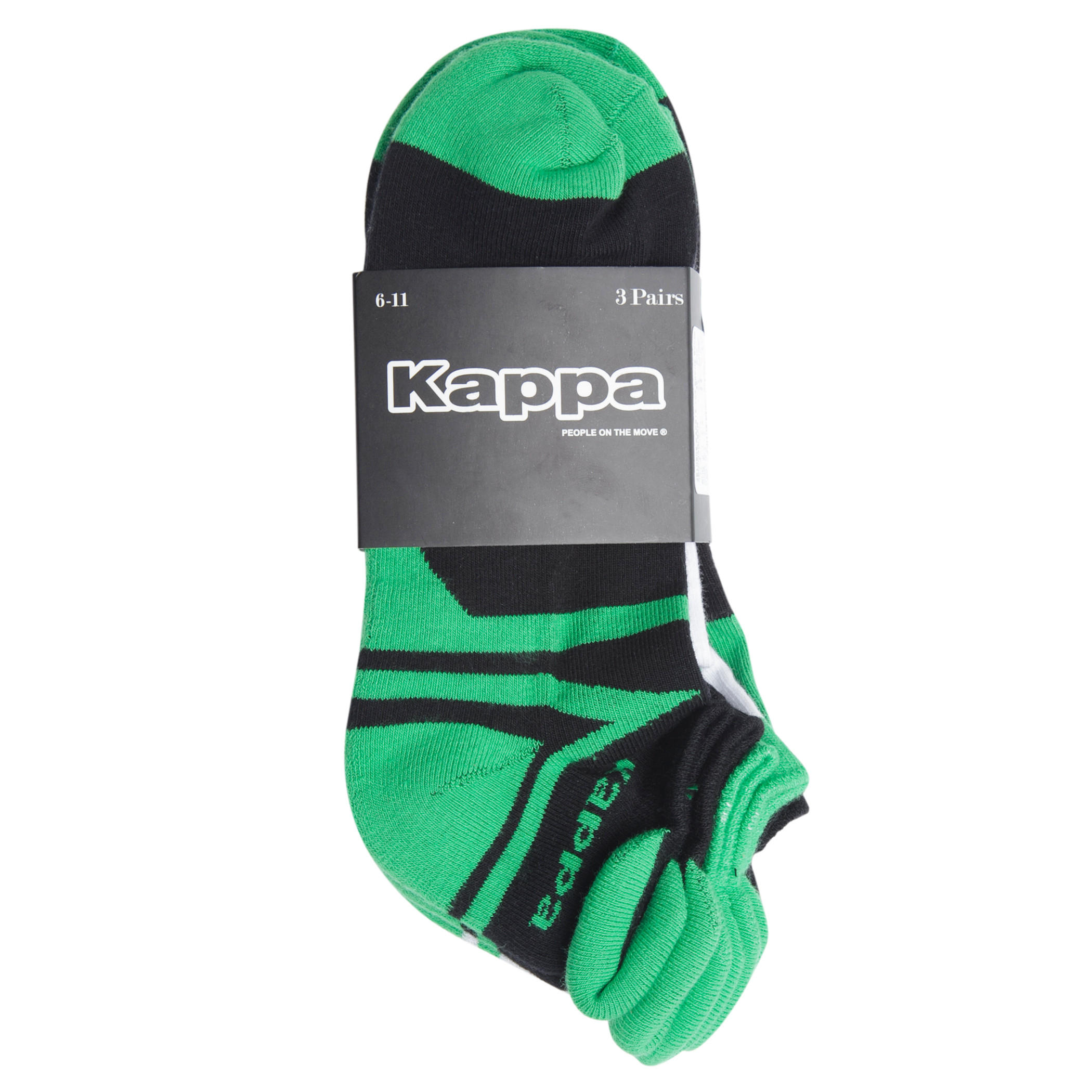 Kappa Printed Ankle Socks - Set of 3-men-socks-image-2