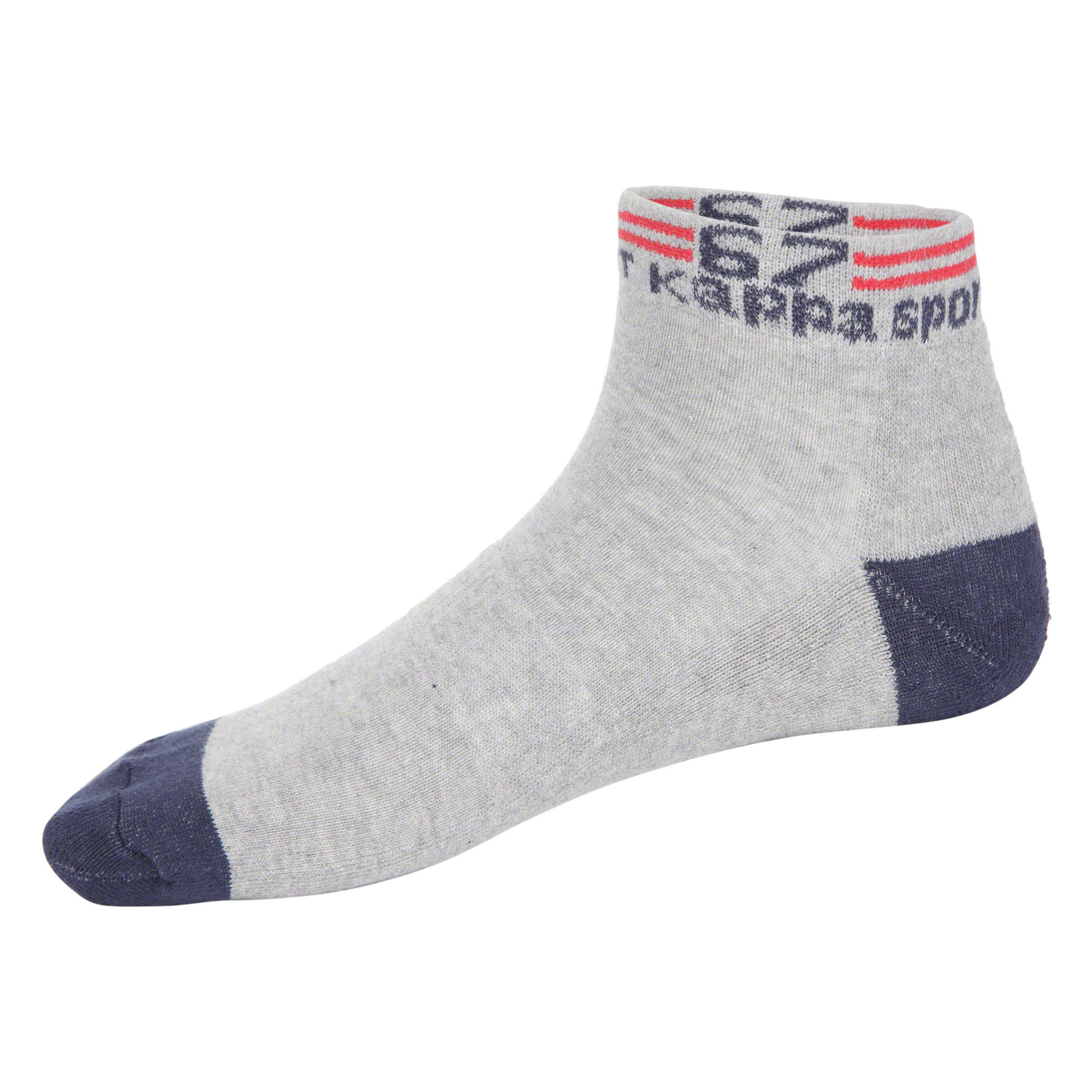 Kappa Printed Ankle Socks - Set of 3-men-socks-image-2