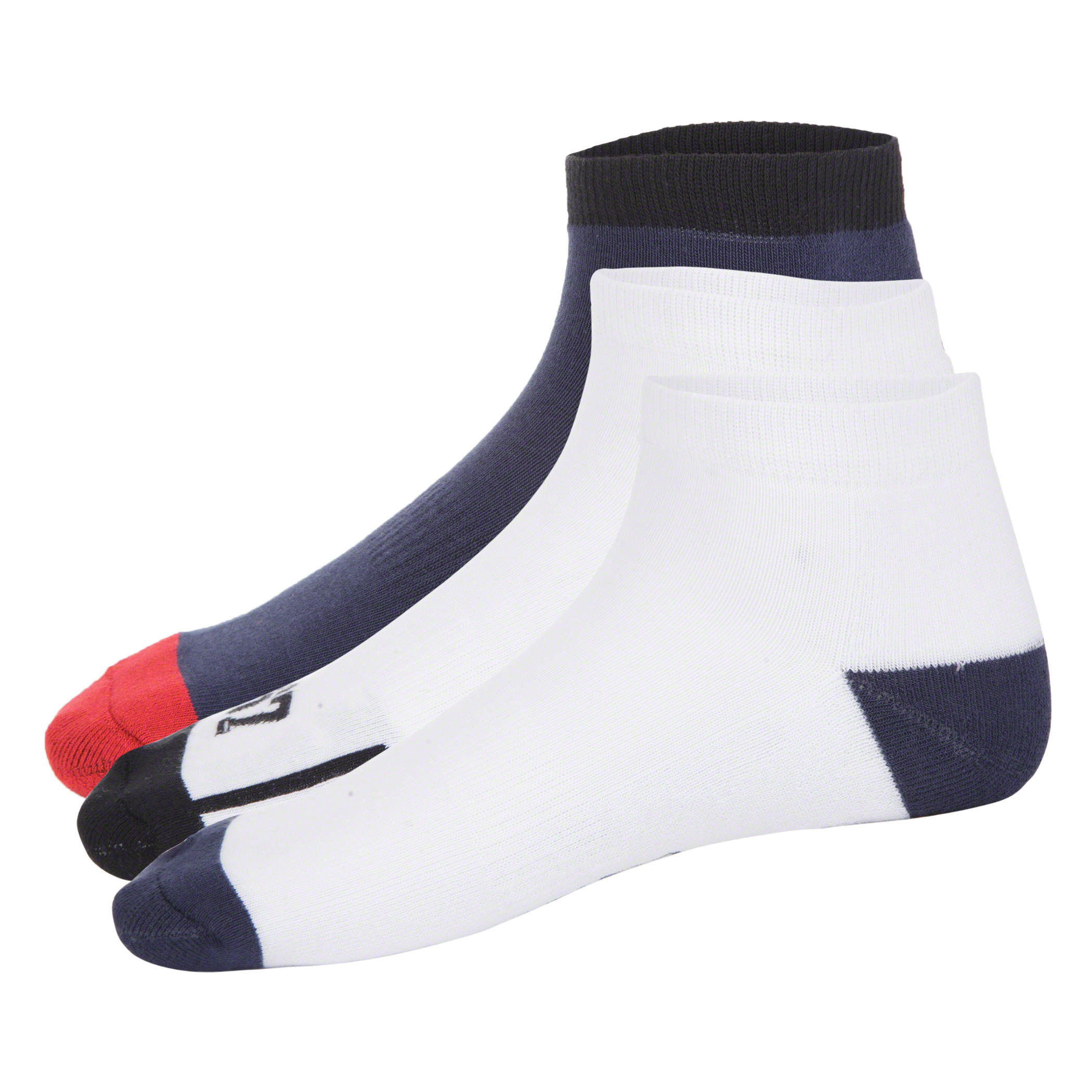 Kappa Printed Ankle Socks - Set of 3-men-socks-image-1