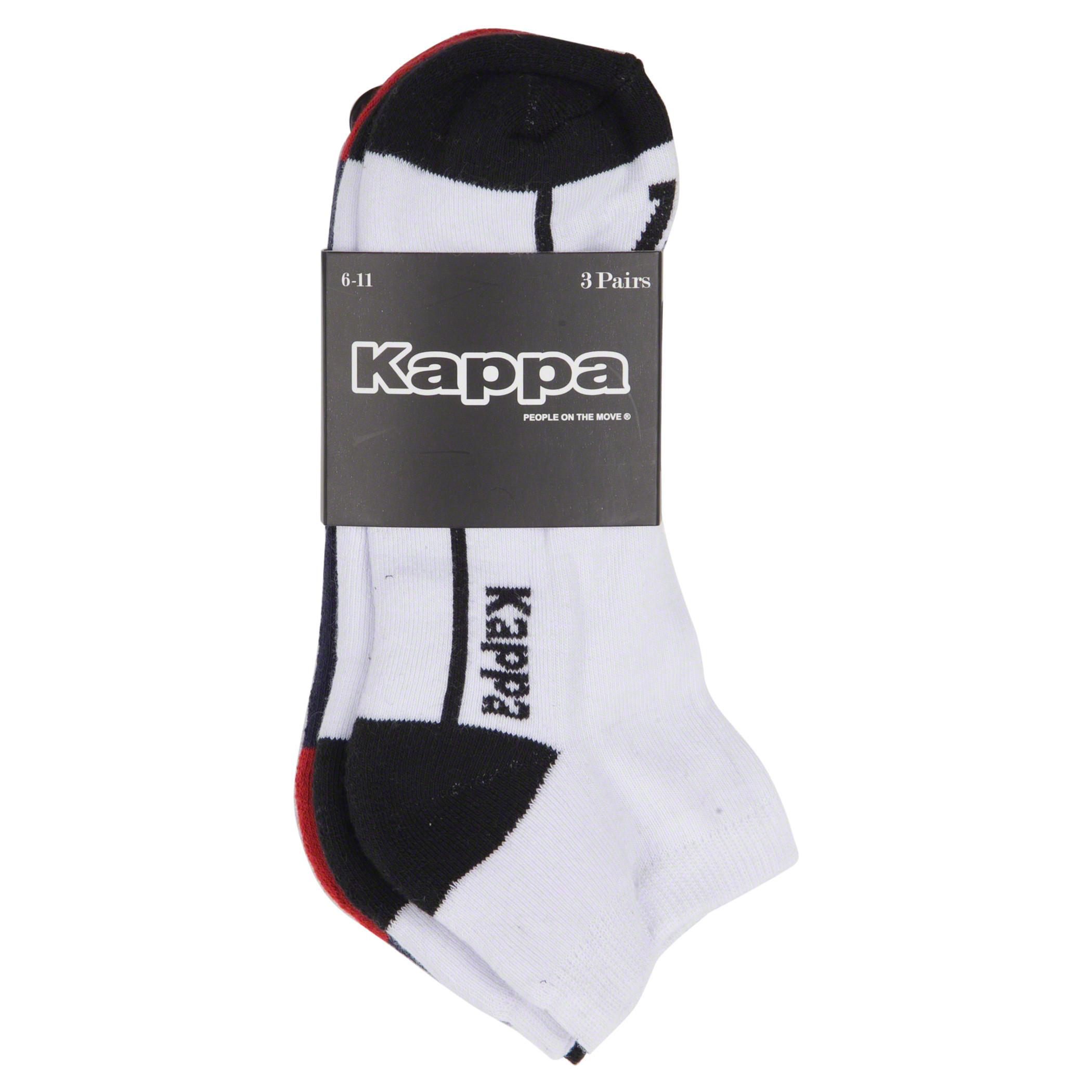 Kappa Printed Ankle Socks - Set of 3-men-socks-image-5