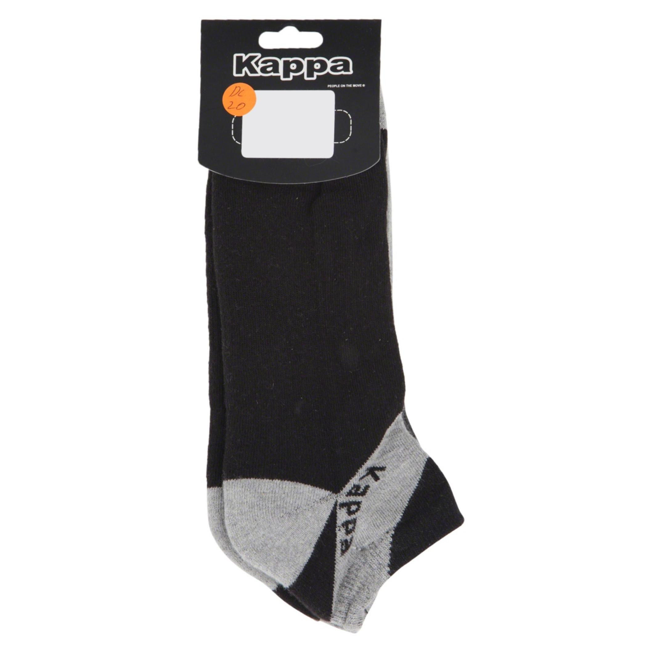 Kappa Printed Ankle Socks - Set of 2-men-socks-image-1