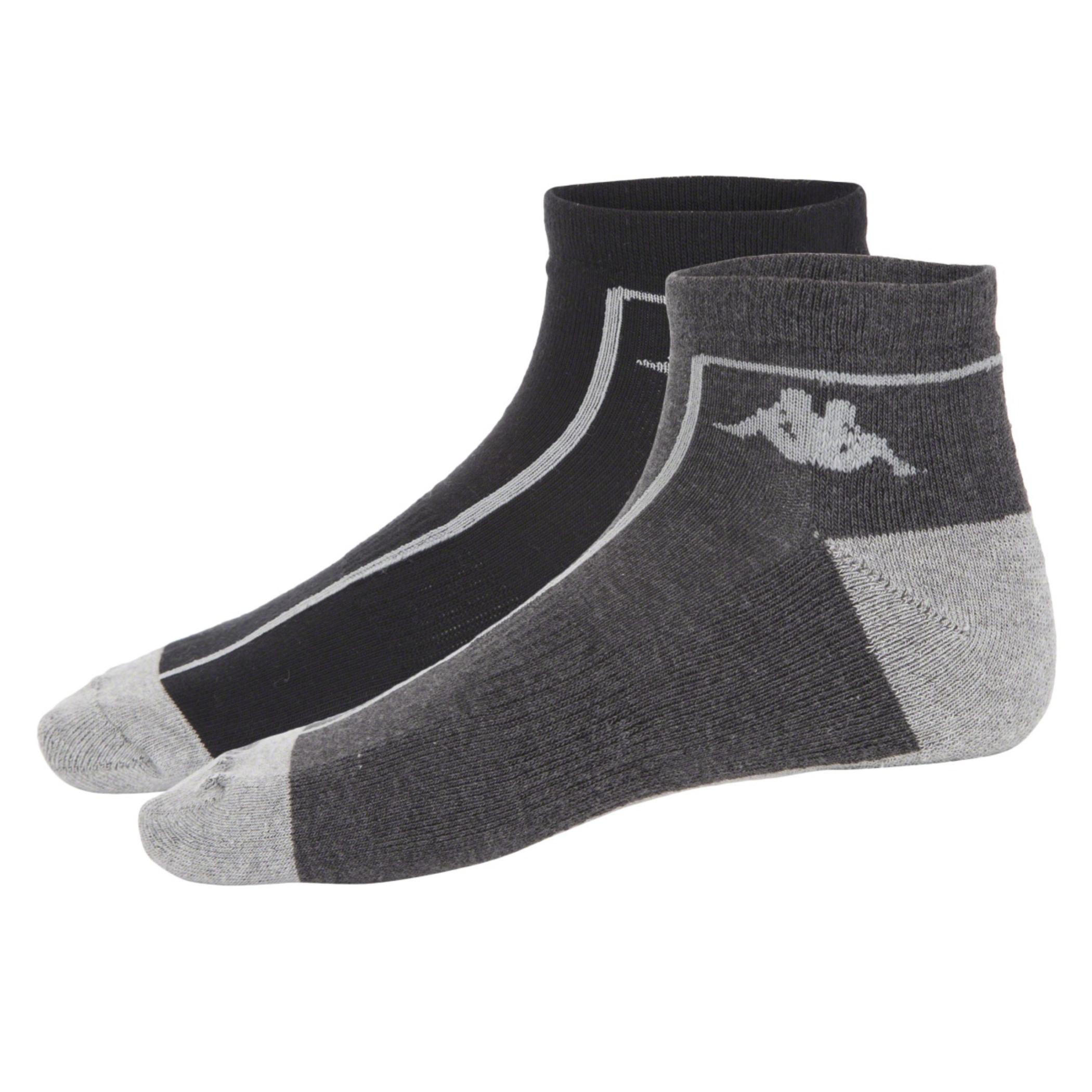 Kappa Printed Ankle Socks - Set of 2-men-socks-image-1
