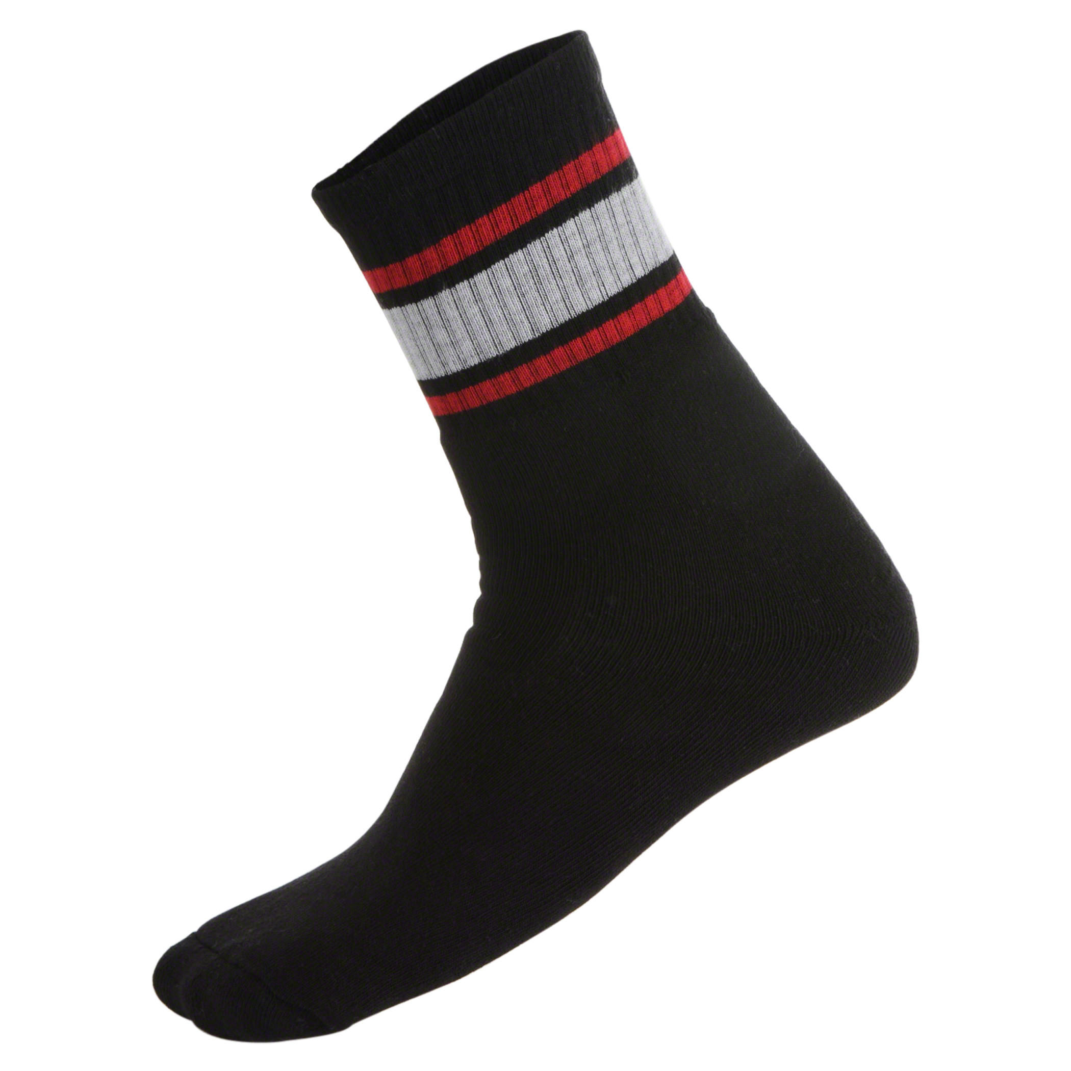 Striped Crew Socks - Pack of 3-men-socks-image-3
