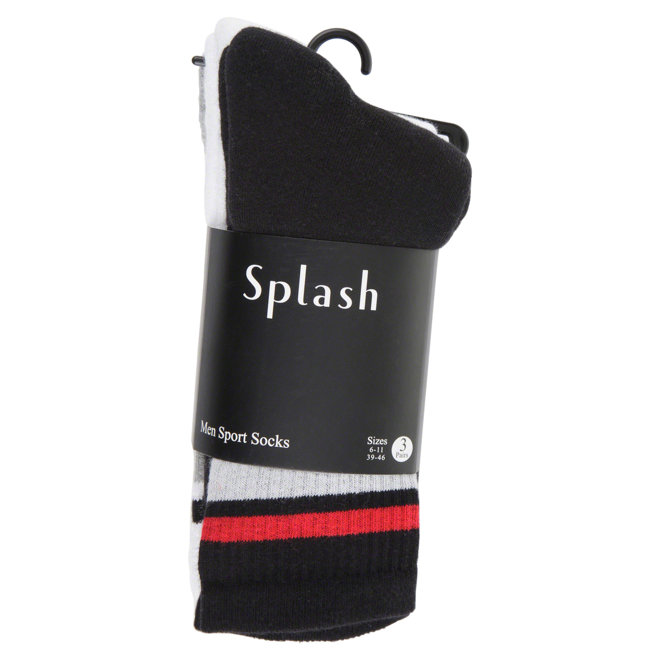 Striped Crew Socks - Pack of 3-men-socks-image-5